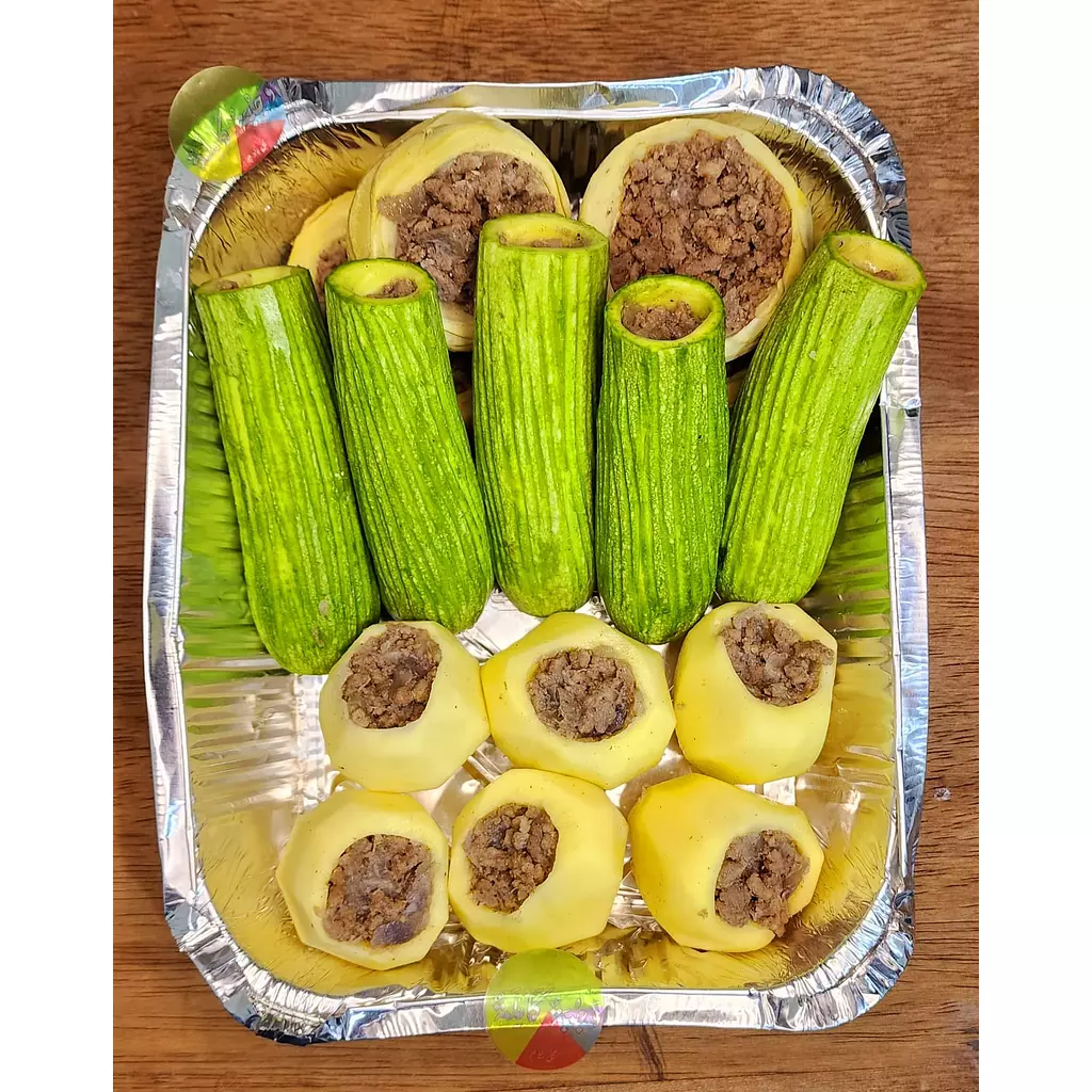 Stuffed  vegetables  with  meat