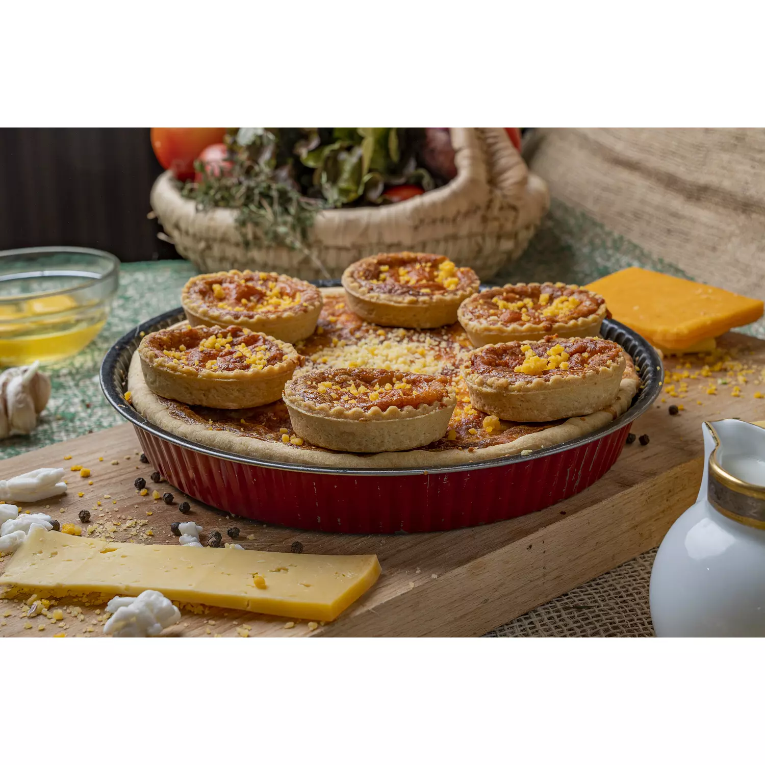 Mixed Cheese Quiche (Optional Blue Cheese) hover image