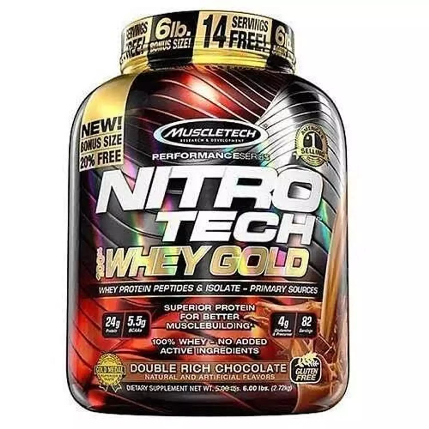Nitrotech Whey Gold hover image