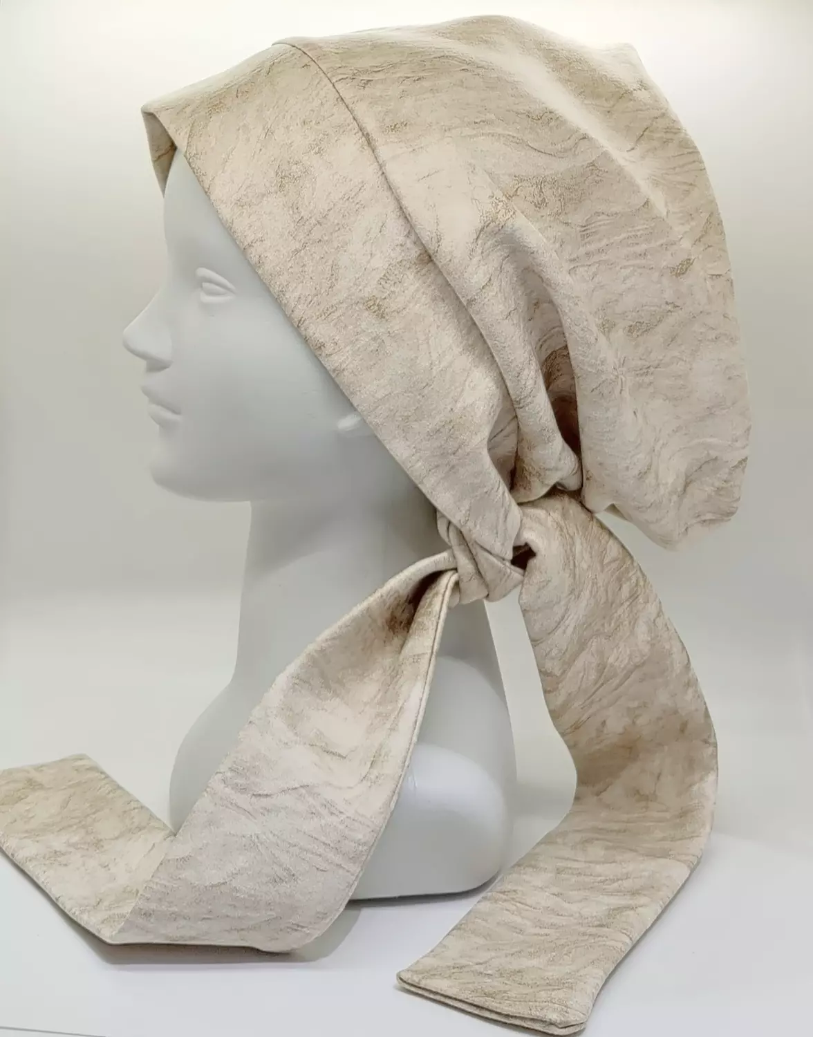 Turban-Trend-Beige-Tie hover image