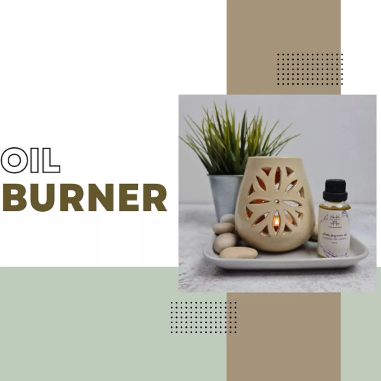 Beige Oil burner hover image