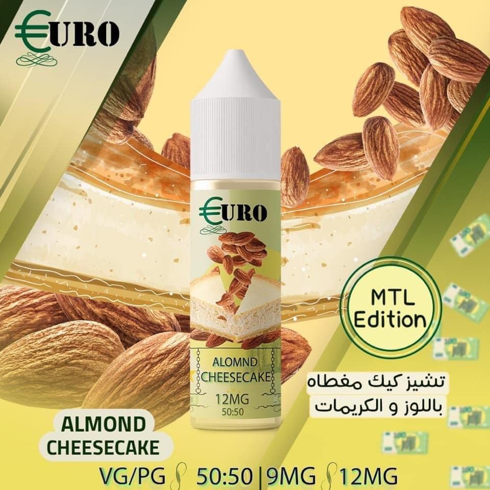 Euro - Premium juice 60ML ( MTL 50/50 ) 4
