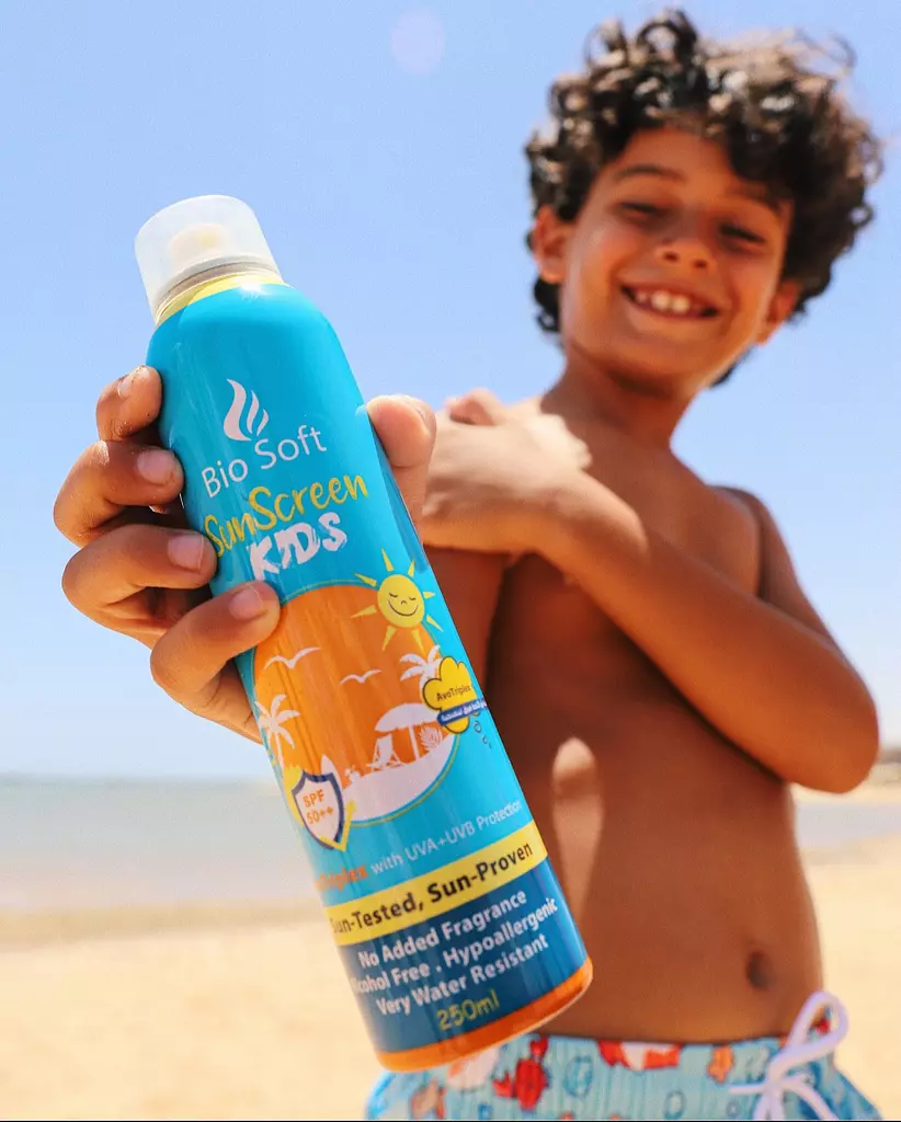 Sun screen spray for kids 