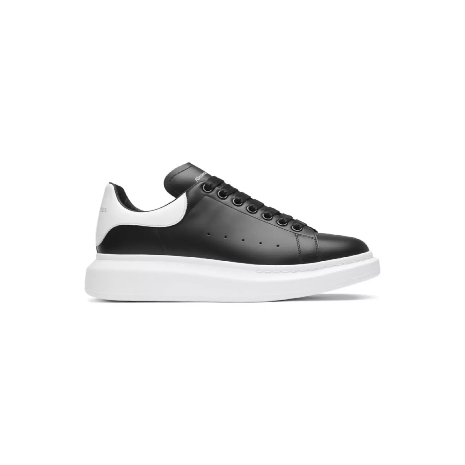 Alexander McQueen Oversized Sneaker 'Black White' hover image