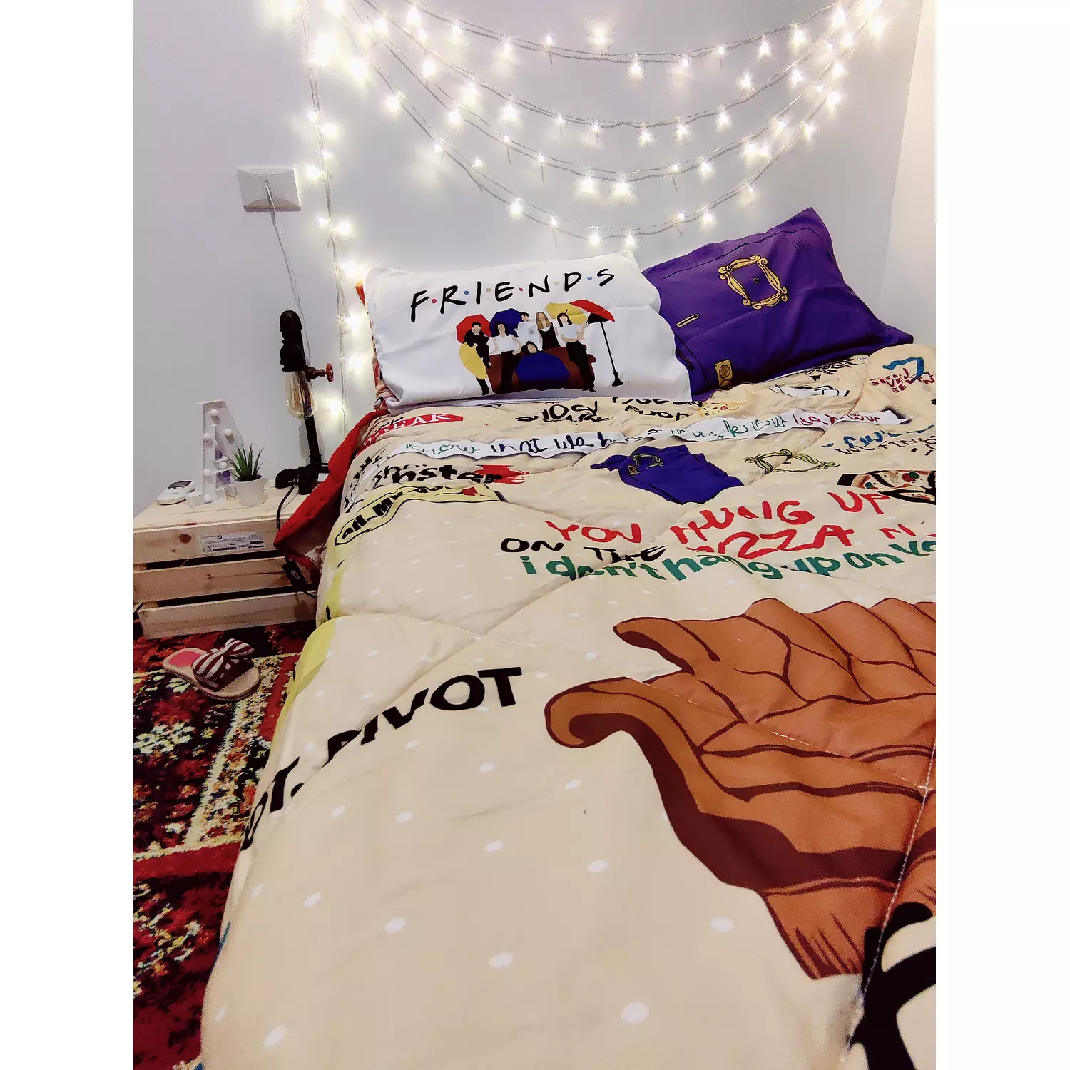 Friends Quotes Blanket 2