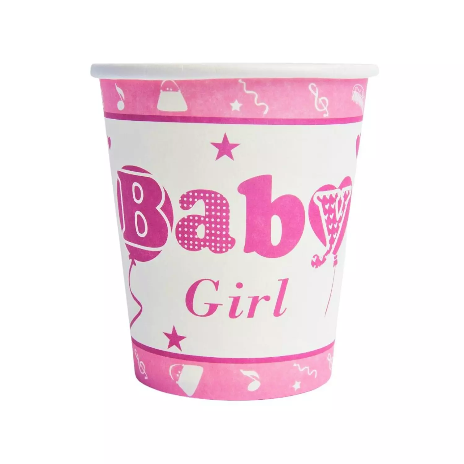 Baby Girl Paper Cups 0