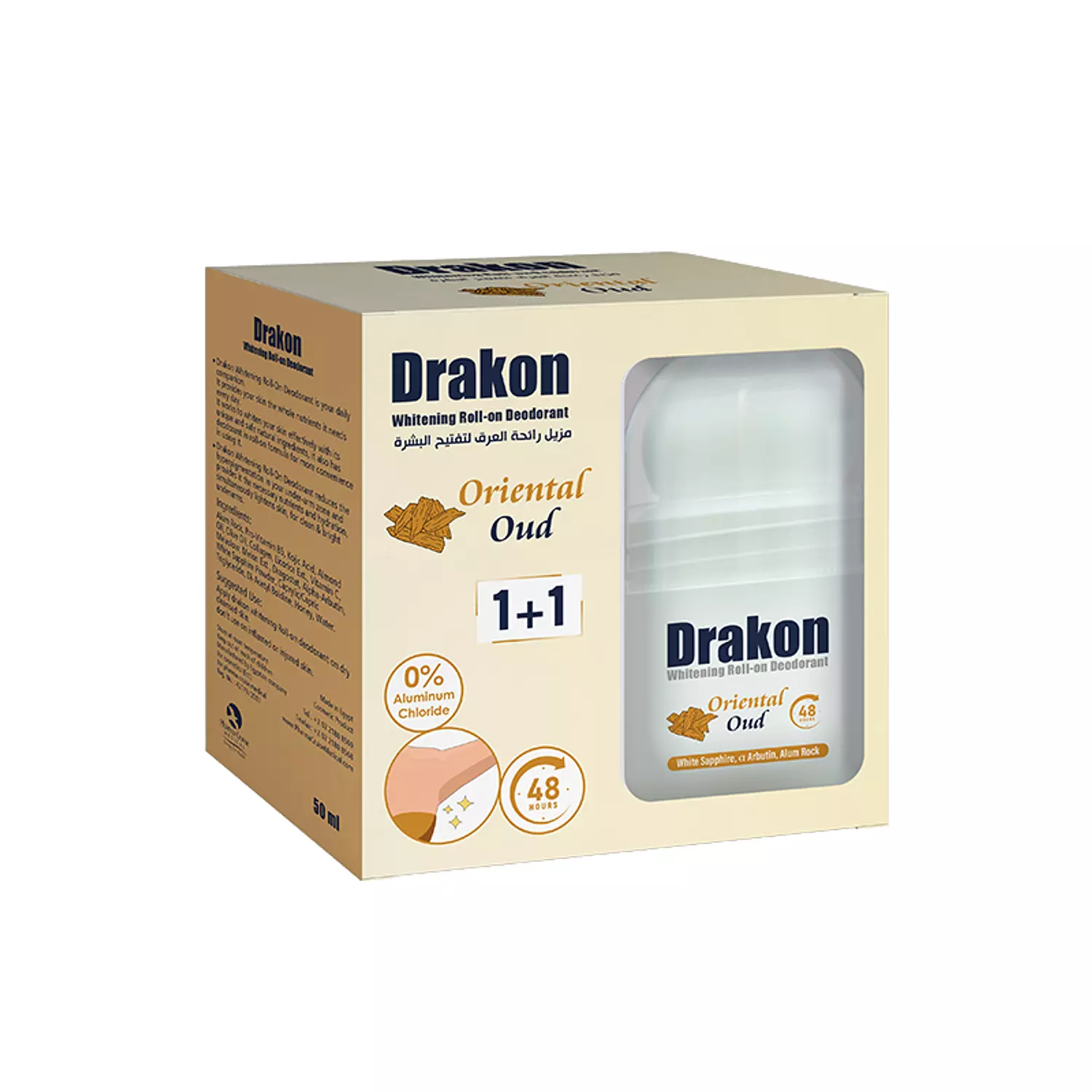 Drakon Deodorant - 2 PCs Oriental Oud  hover image