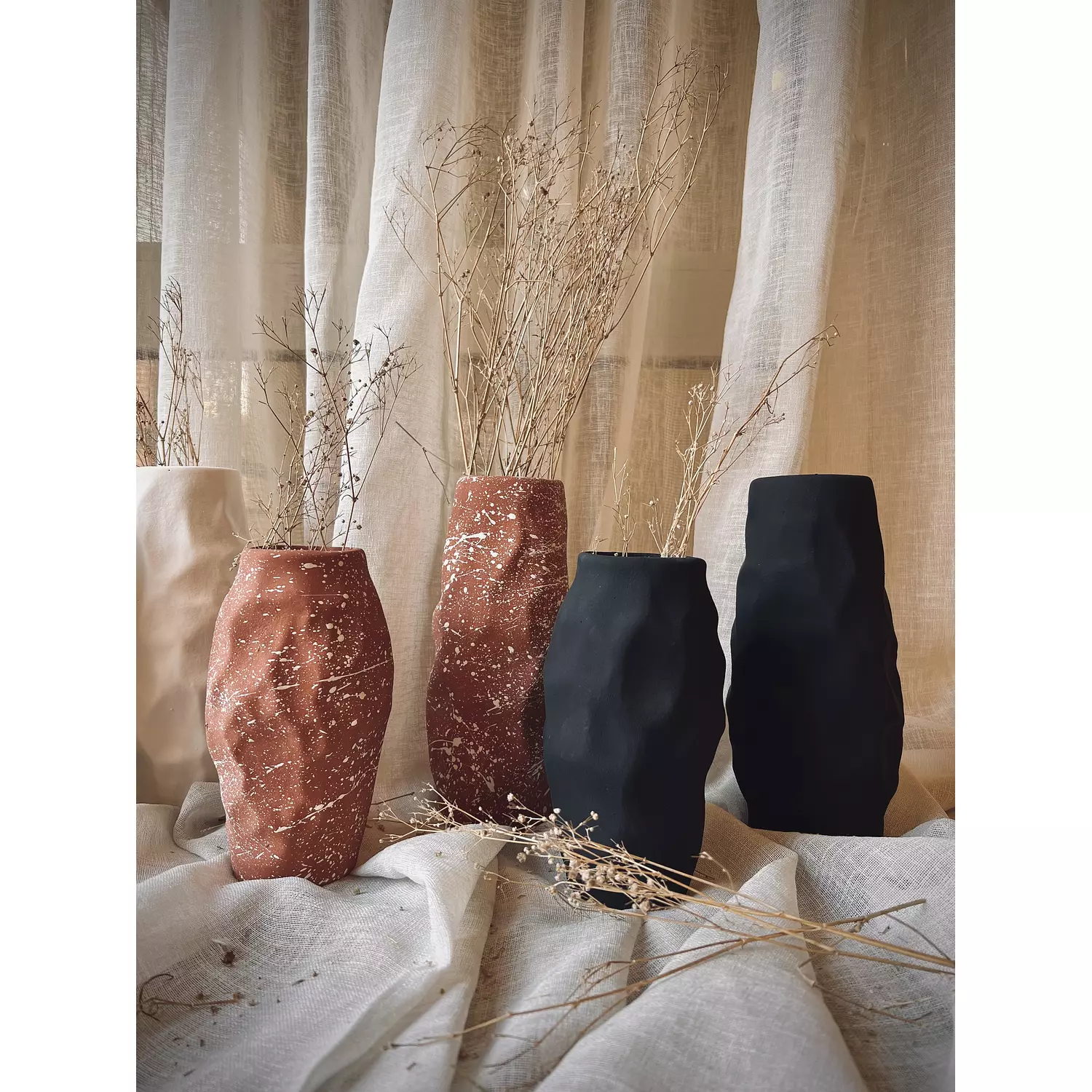 Crushy Vase Set 4