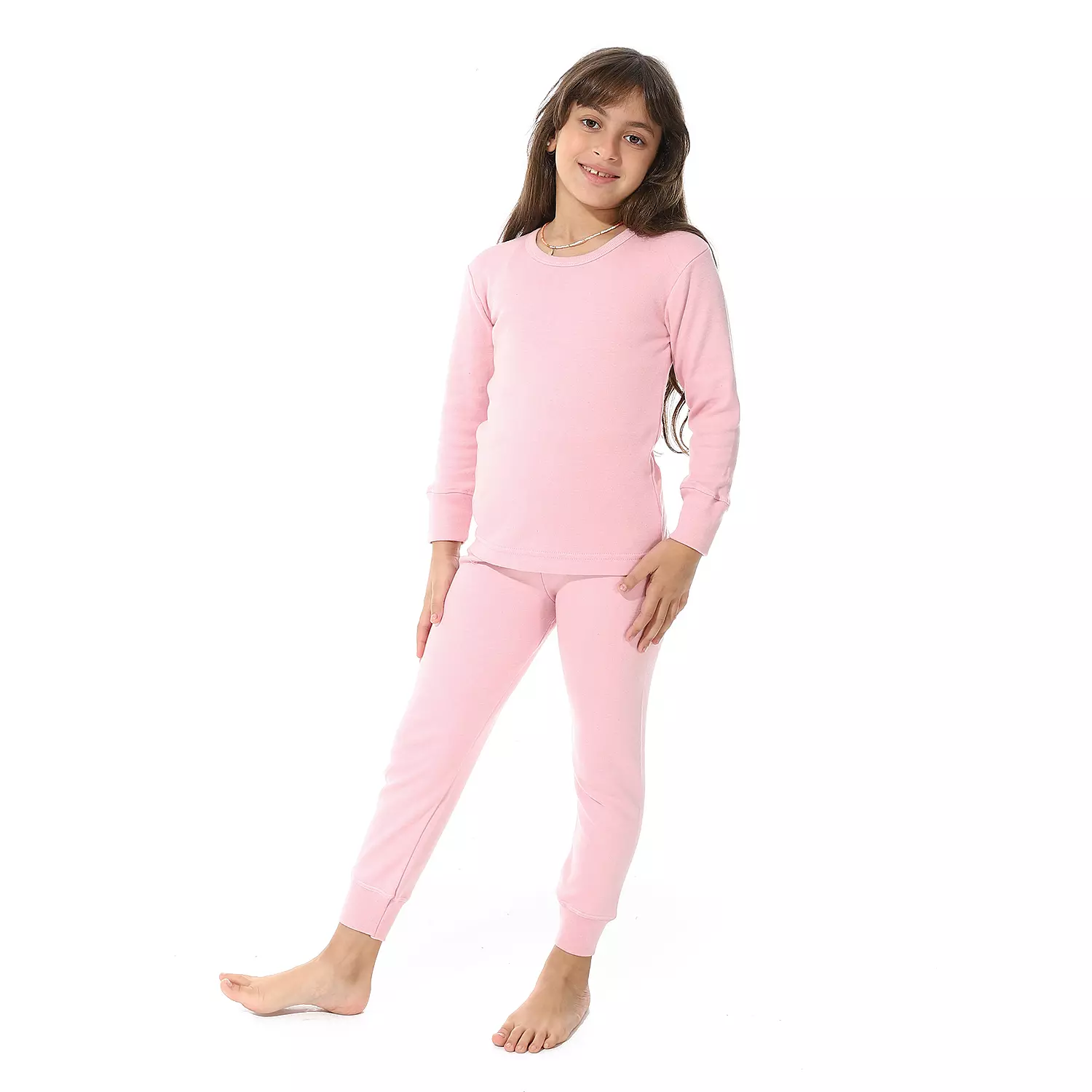 Kids Thermal Set - Pink hover image