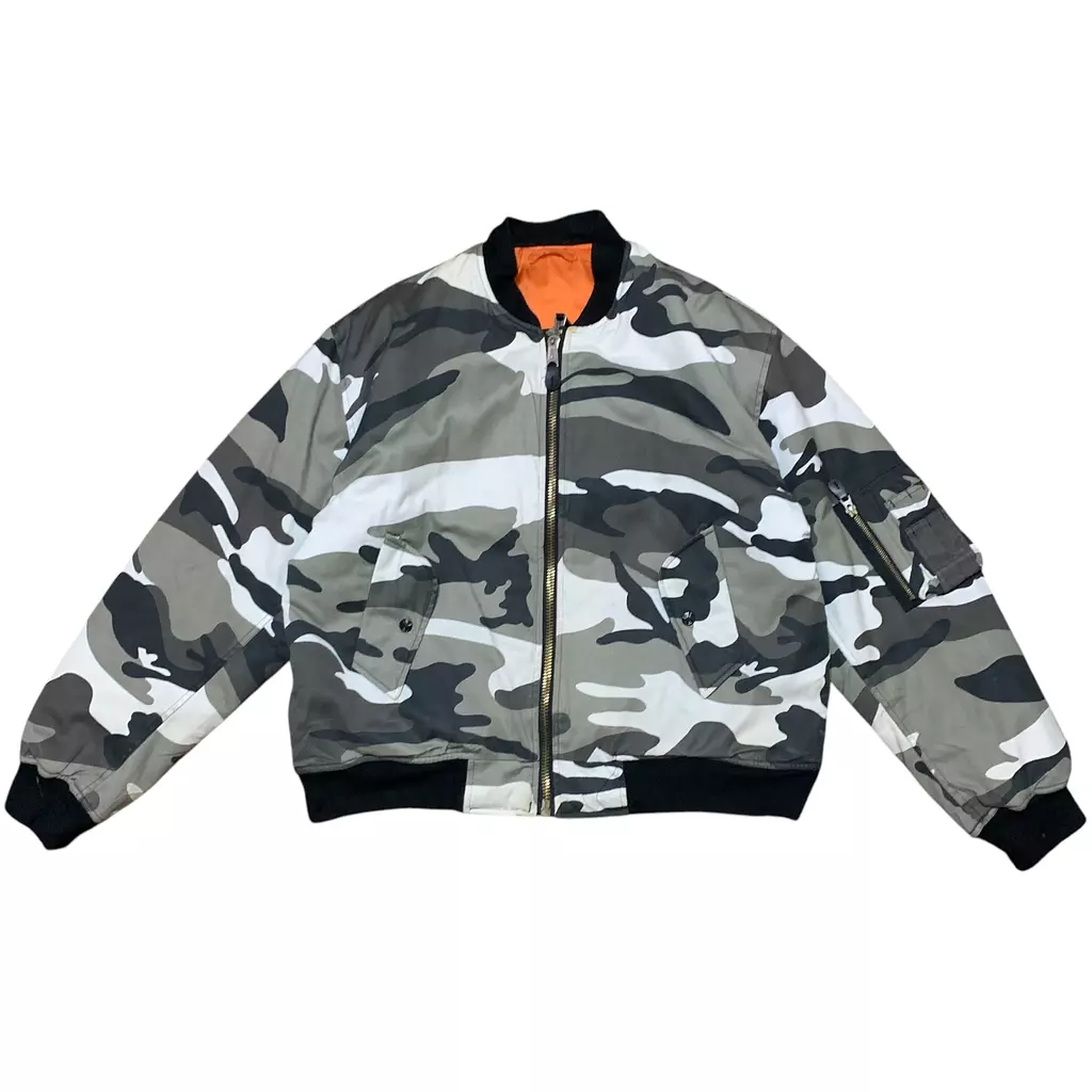 MA1 Camo Army Bomber Reversible Jacket