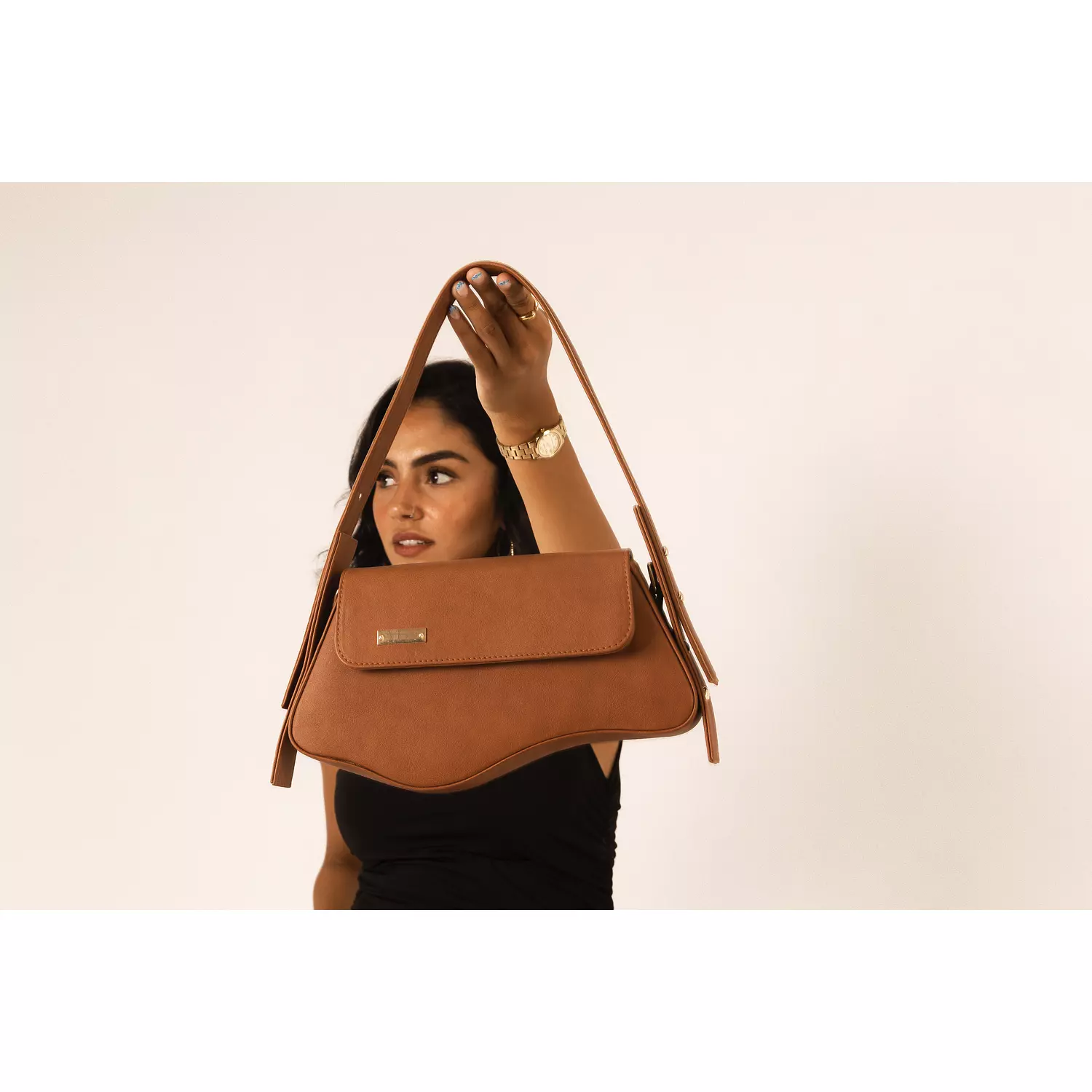 Etharia Bag in Caramel brown 3