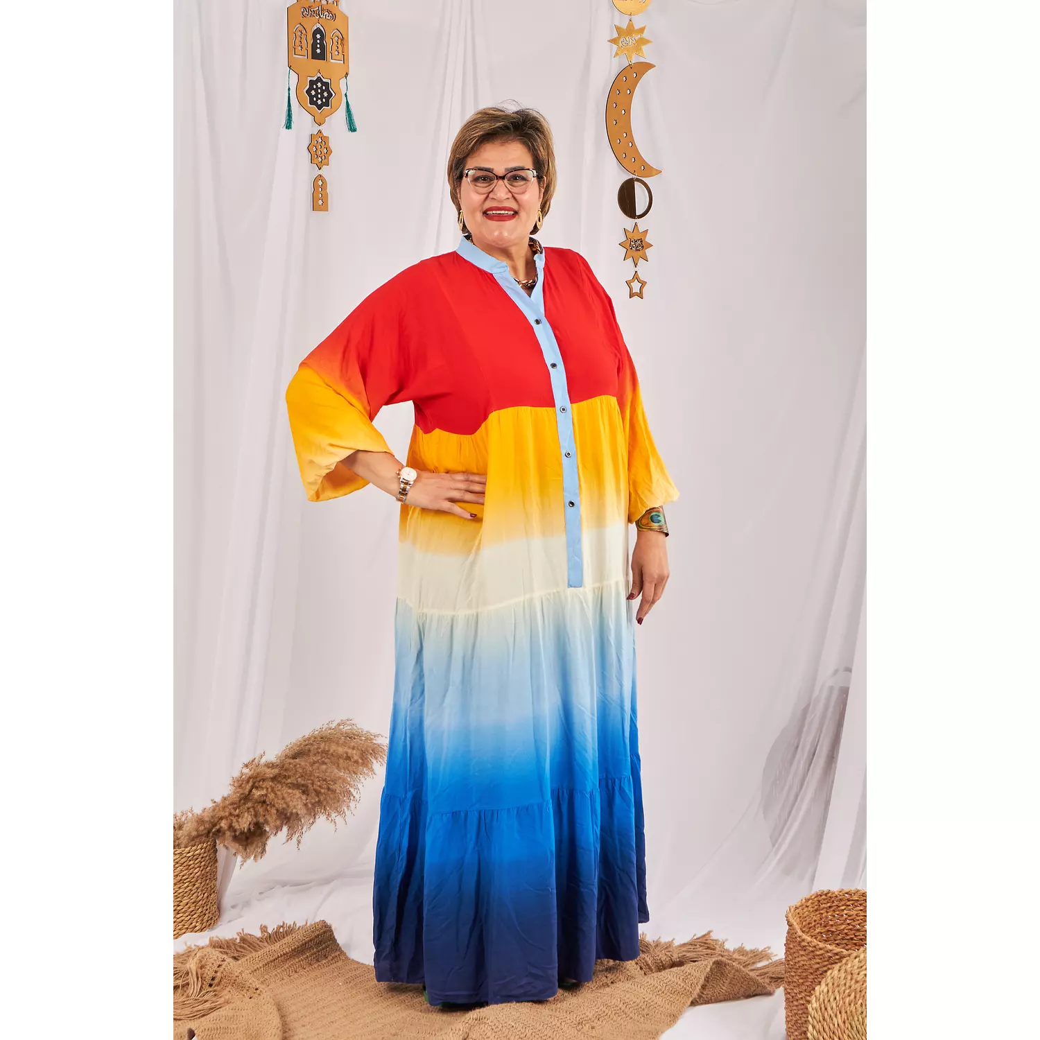 Turkish Long Boho Dress 1