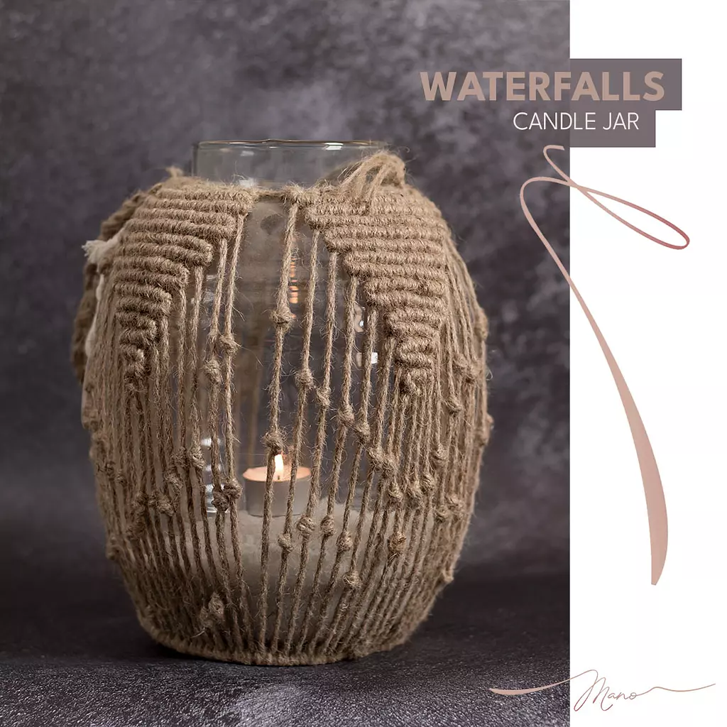 Waterfalls Candle Jar