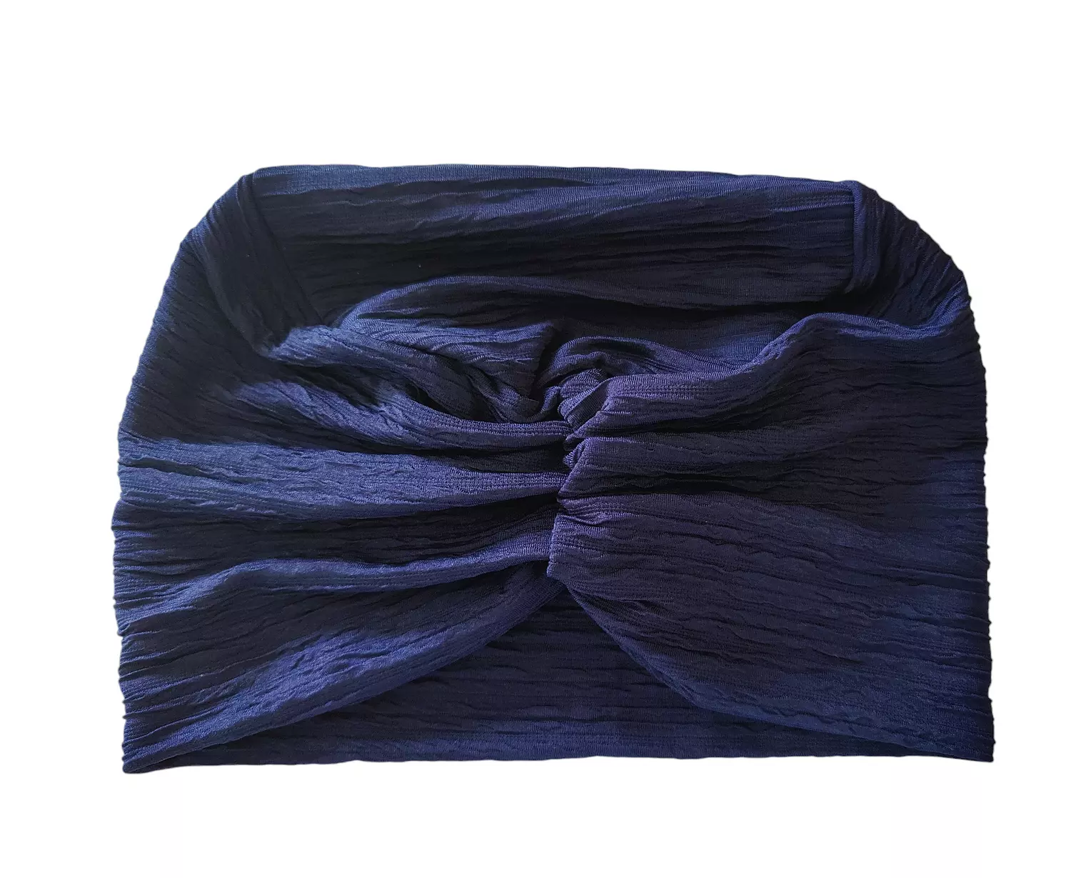 Turban-Crinkle-Navy 0