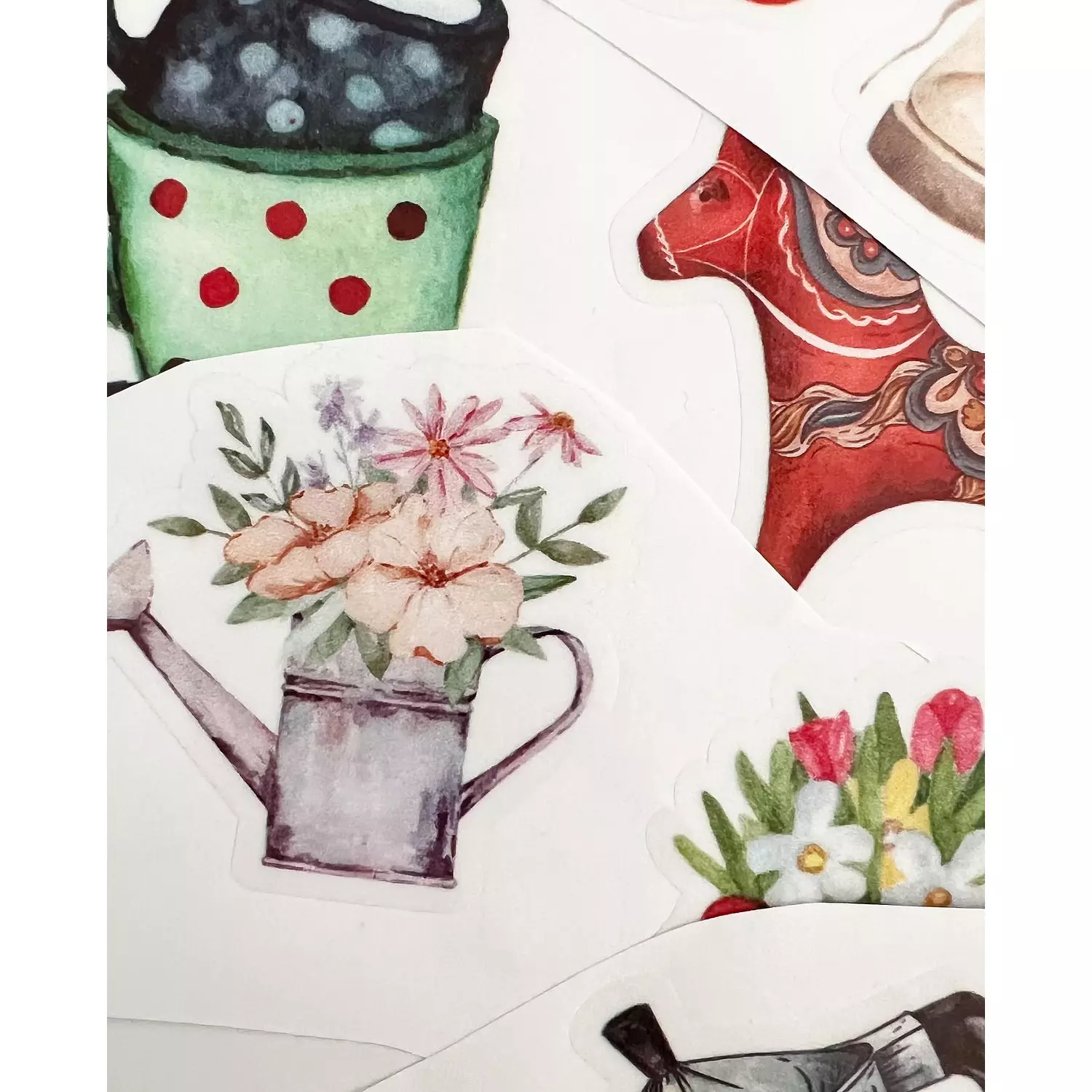 Teacups | Transparent Stickers  5