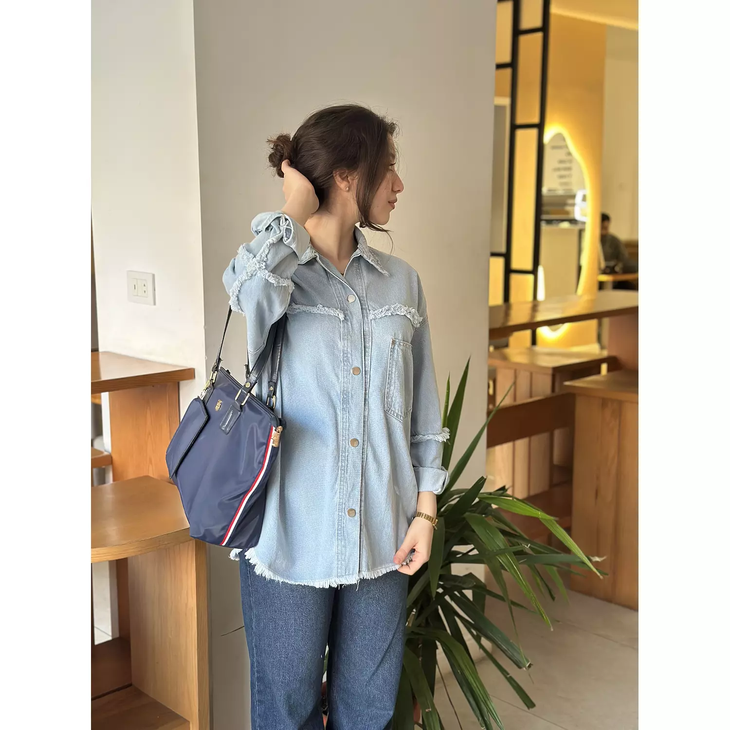 Trendy Denim Shirt 2