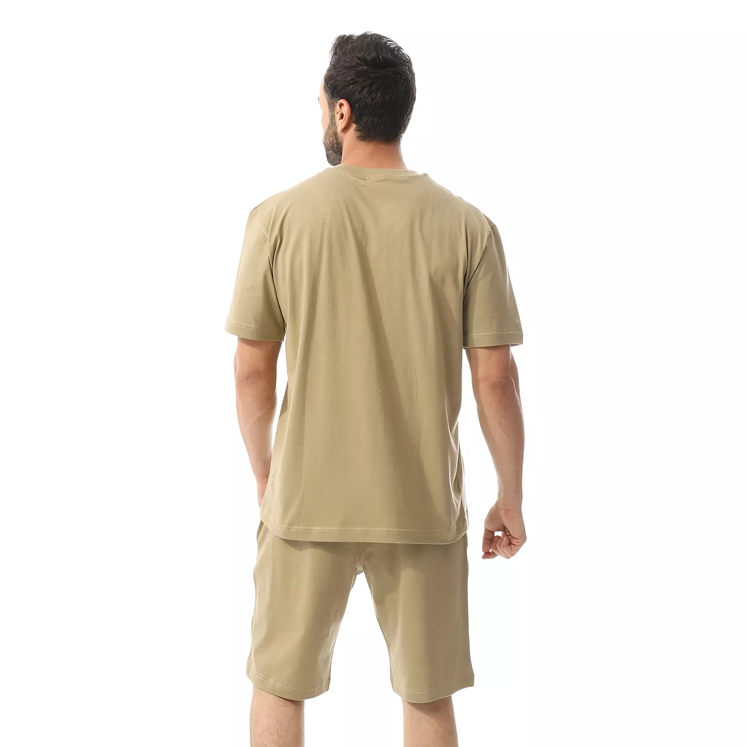 Men Short Training - 2490 - Beige 2