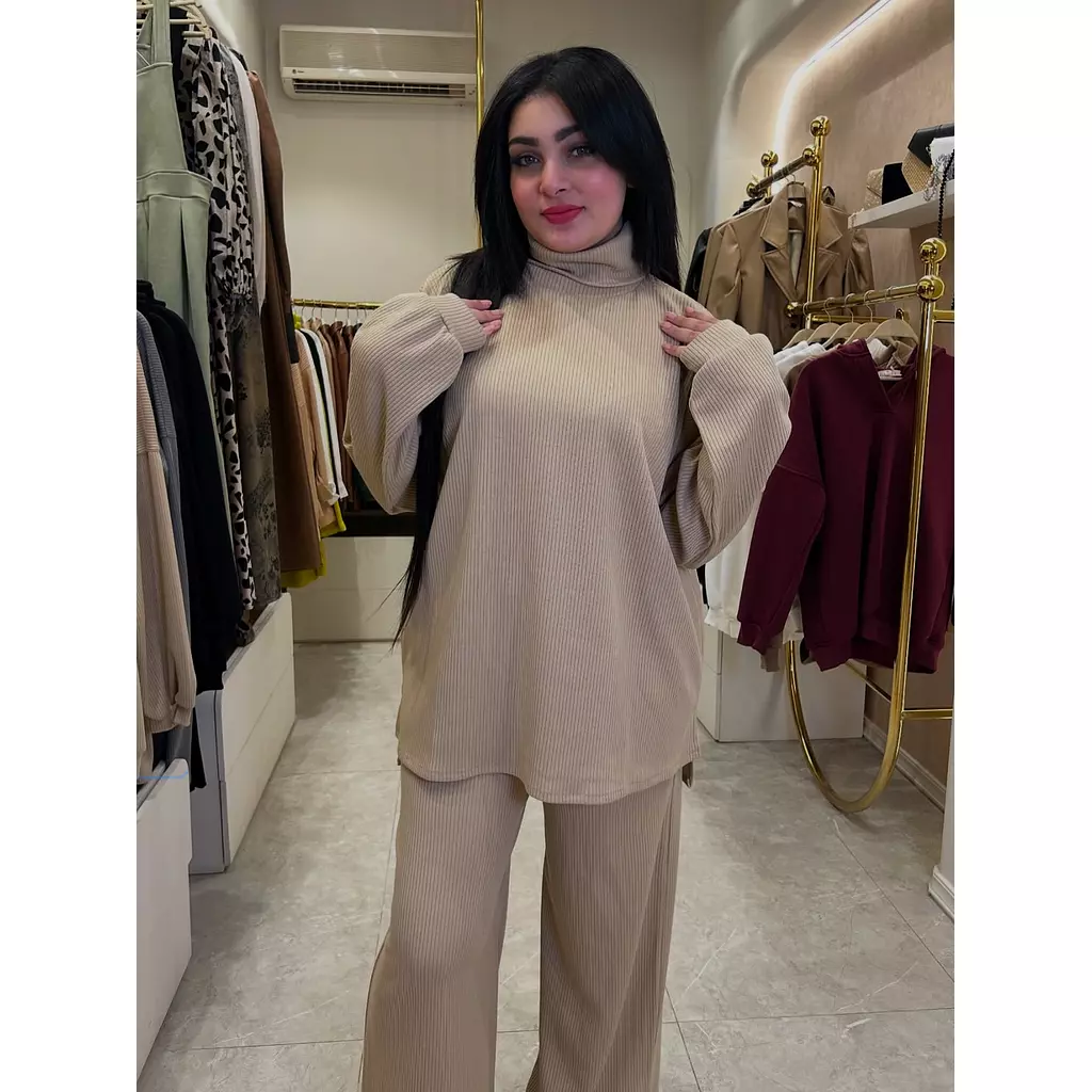 Sand Whisper (Beige) Cozy Suit