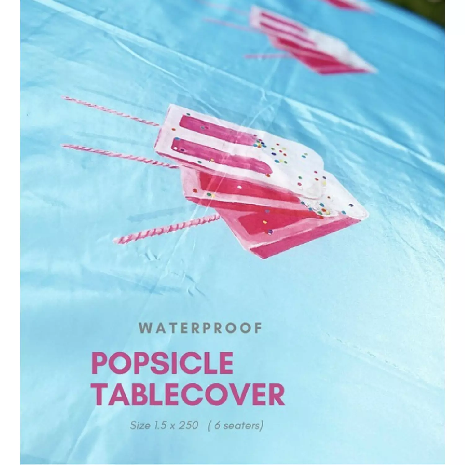 Popsicle Hand-Painted Tablecover (by Order) 3