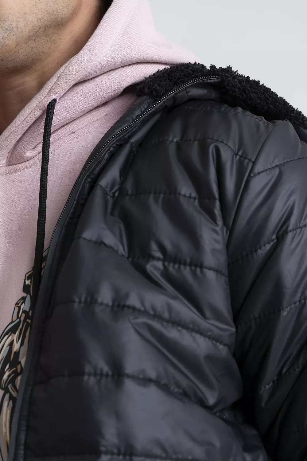 Quilted waterproof bomber jacket 5