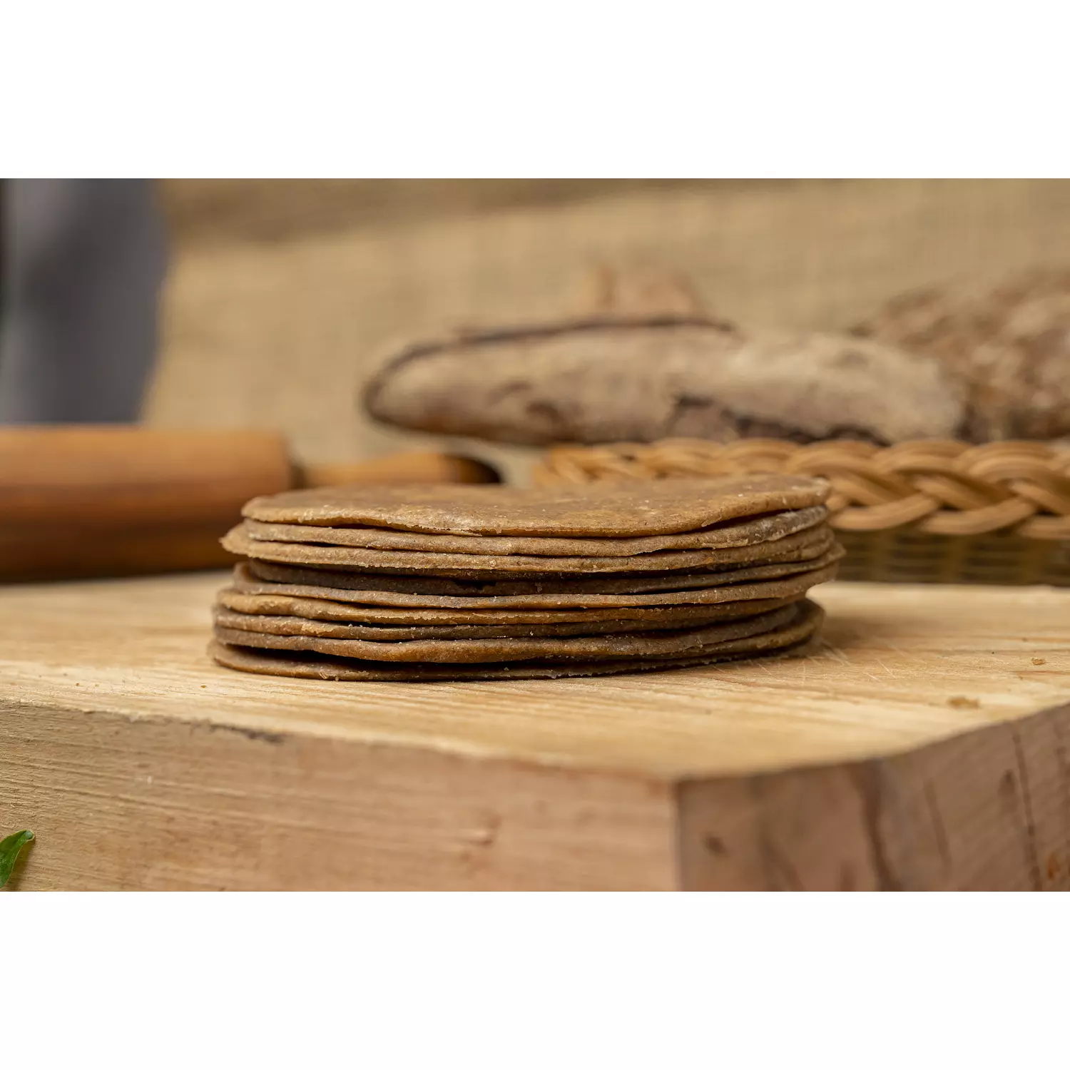 100% Organic Rye Flatbread (25g each-pack of 10) 2