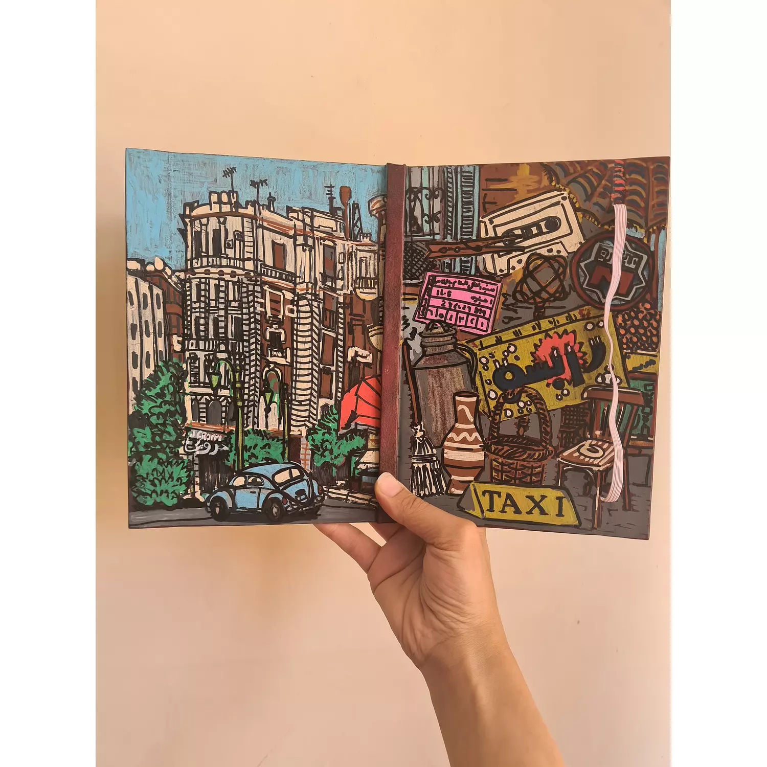 Old Cairo vibes notebook  hover image