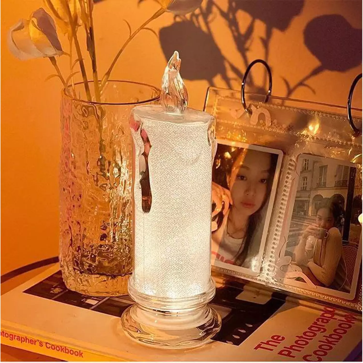 LED flameless Candles -18cm hover image