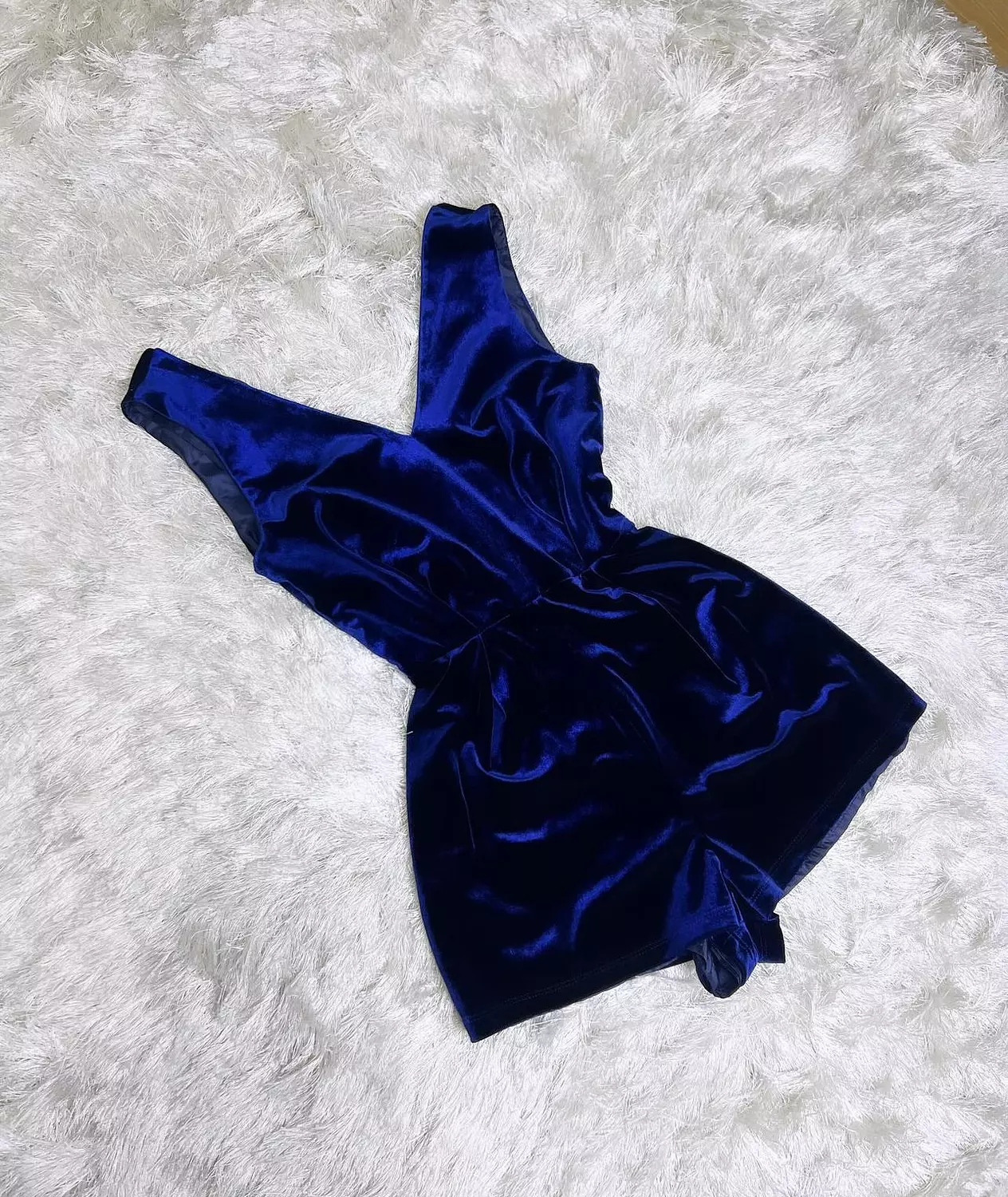 Velvet Lace Romper hover image