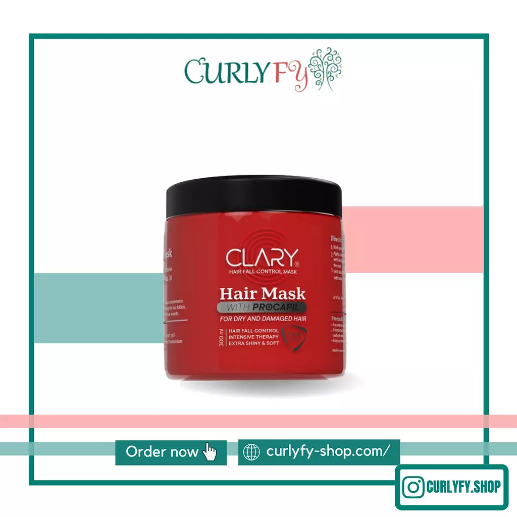 Clary hair mask