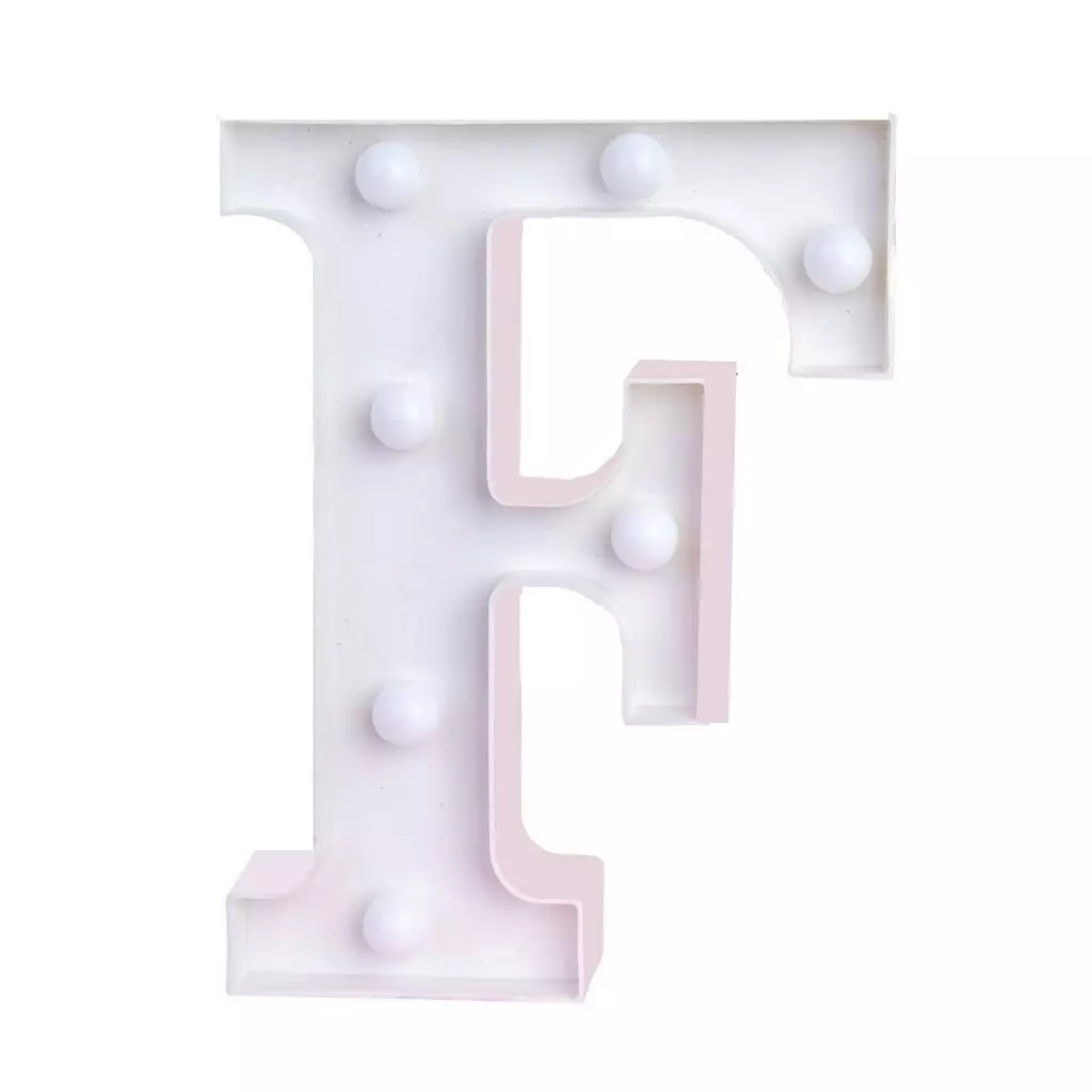 White LED Letter