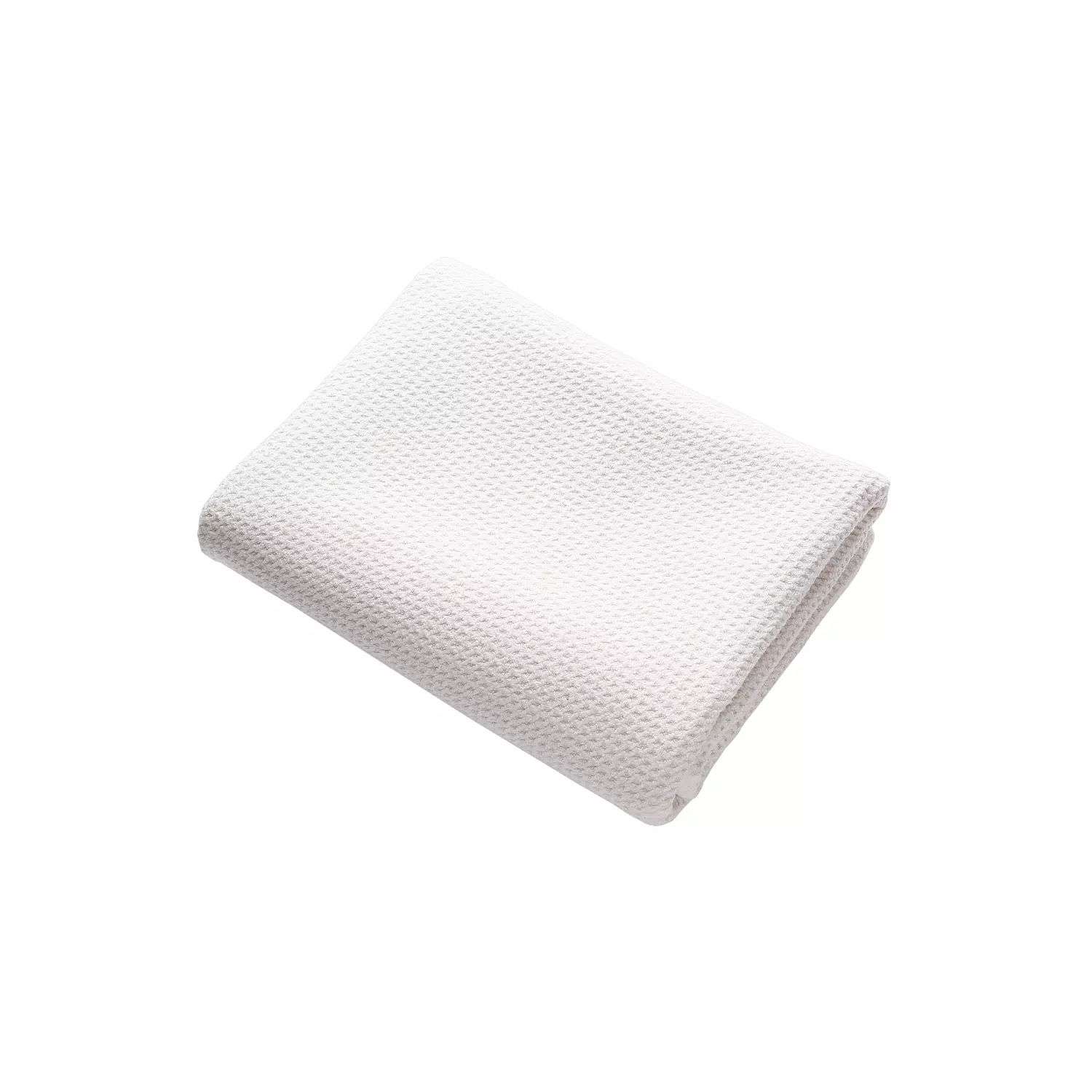 GREEN FIBER CARE 10 HAND & FACE TOWEL WAFFLE HAND AND FACE TOWEL, MILKY 1