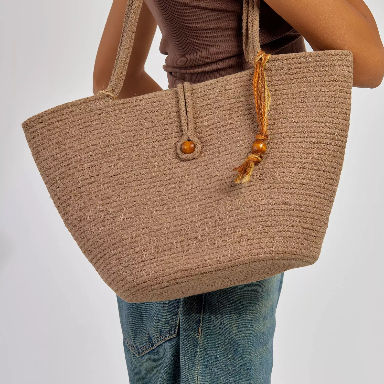 Plain Shoulder Bag 4