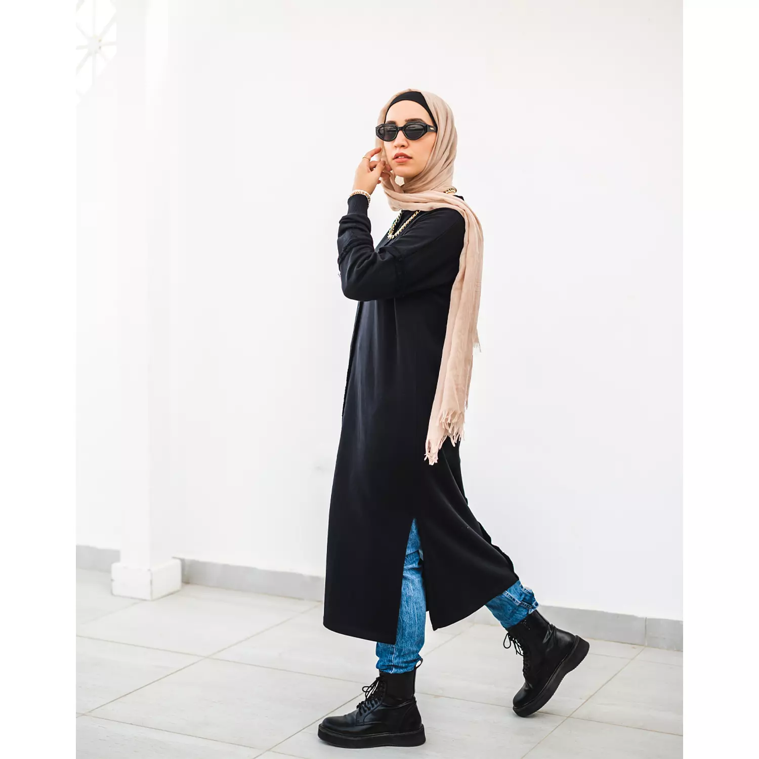 Black Midi Milton Dress 2