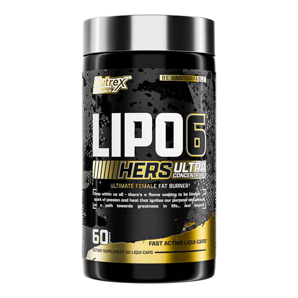 Lipo-6 Hers Ultra Concentrate – Women’s Fat Burner – 60 capsules