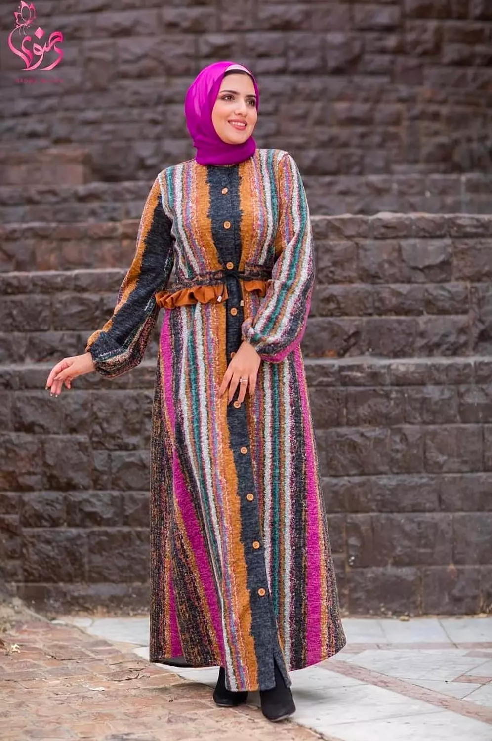 Coloured Stone Dress hover image