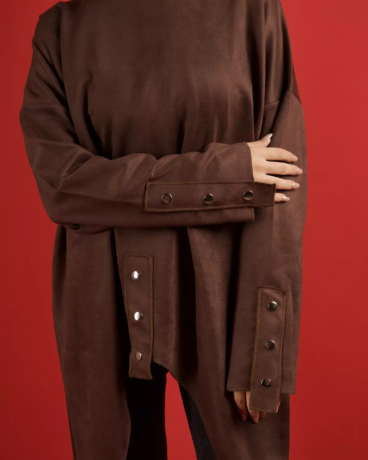 Brown Suede Tunic 3