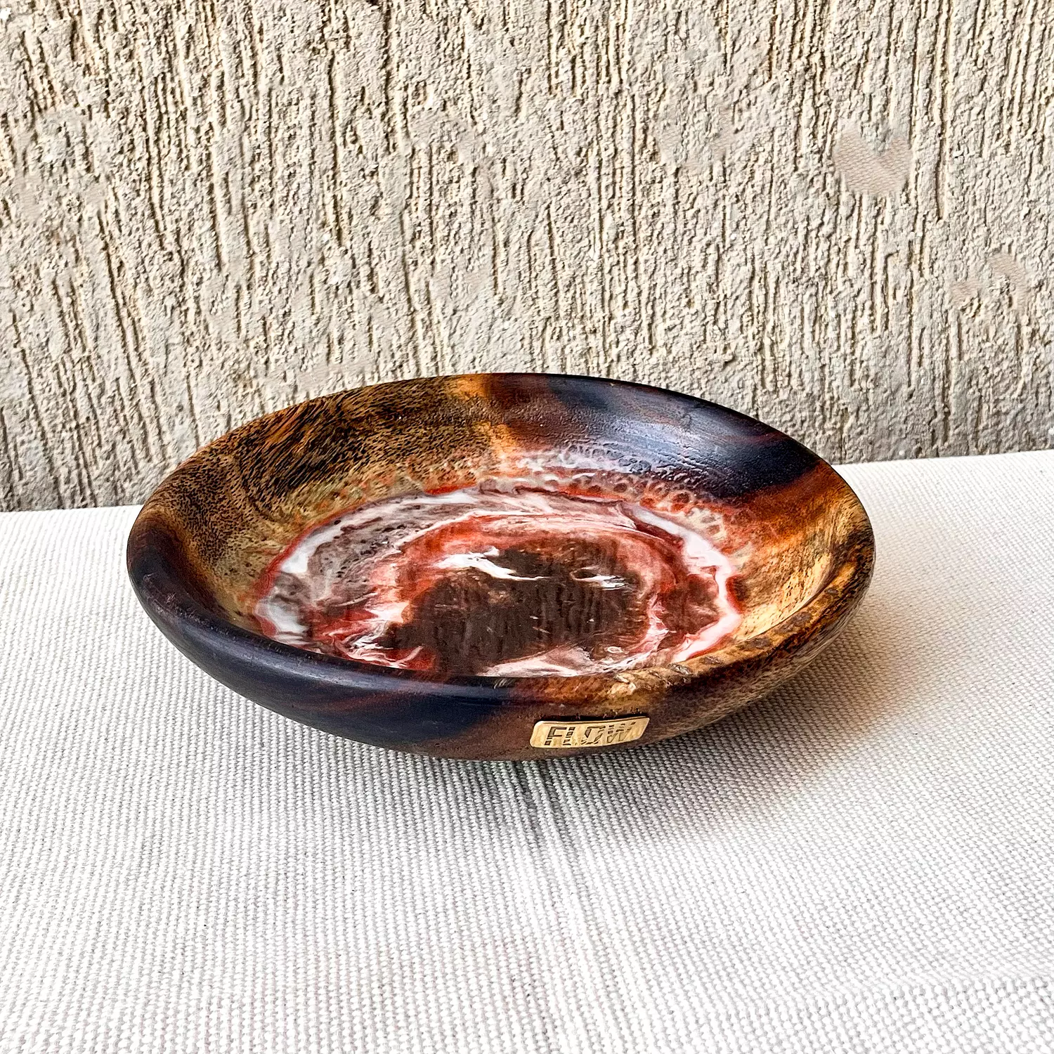 Earthy wooden bowl hover image