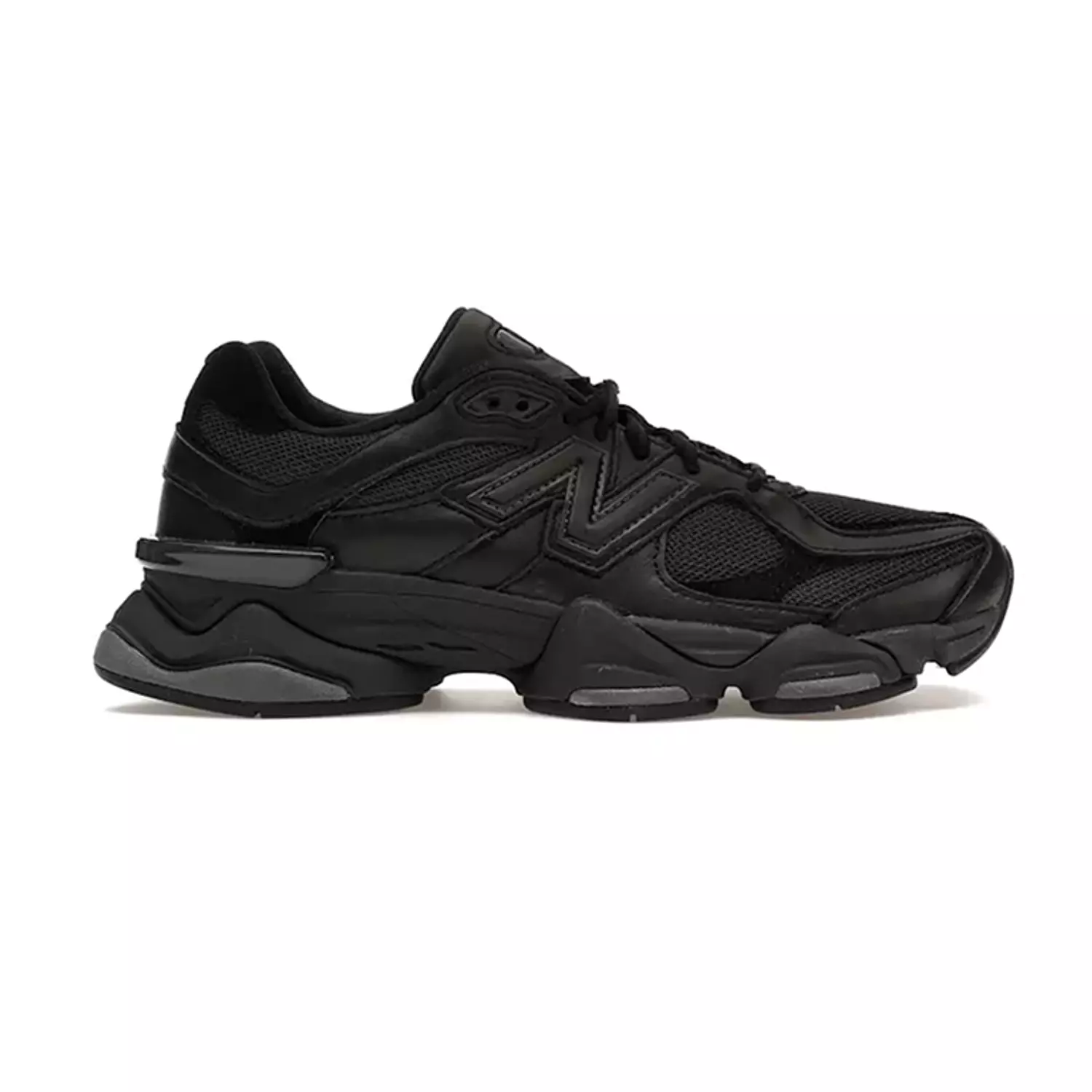 New balance 9060 triple black hover image