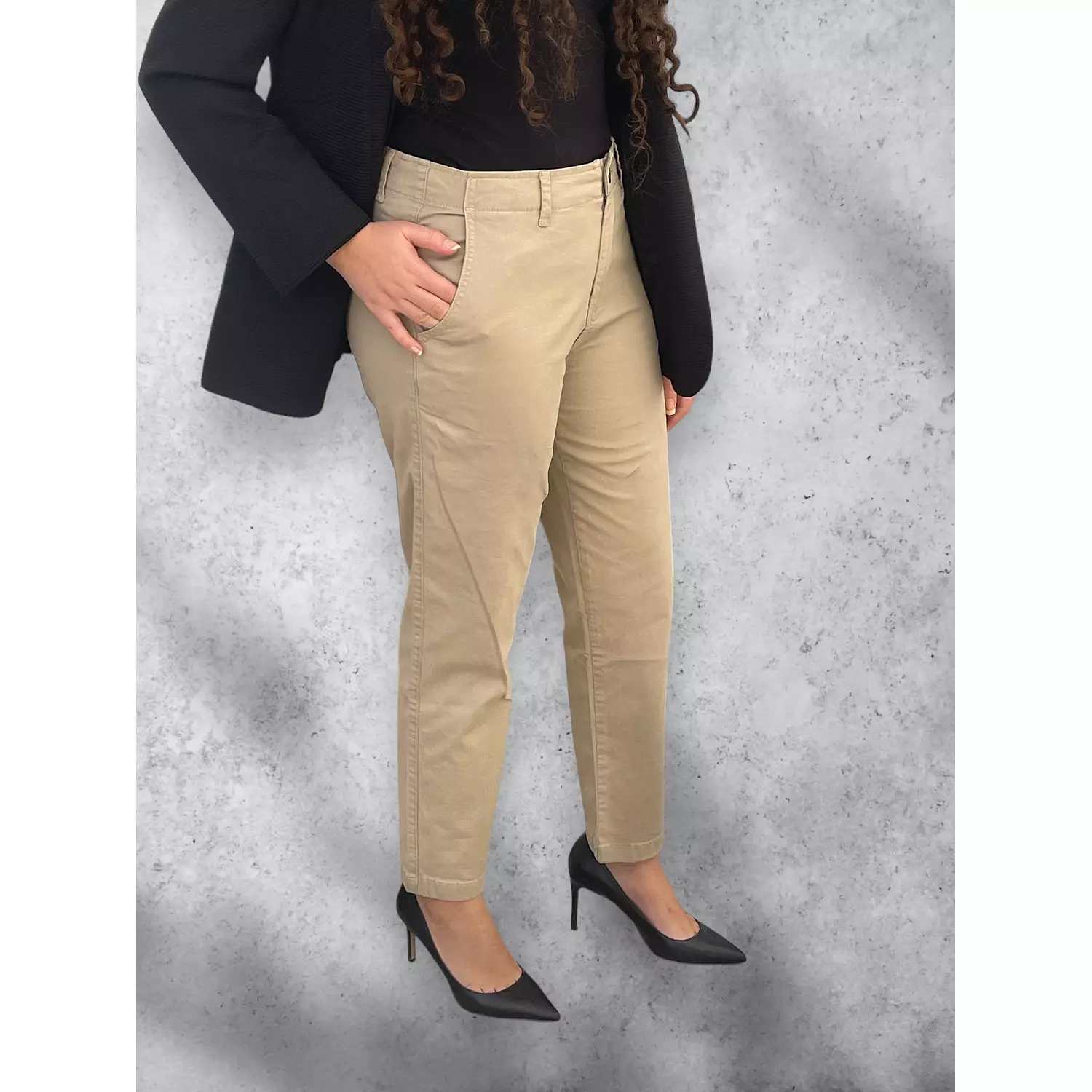 Formal Gabardine pants Boss beige   hover image