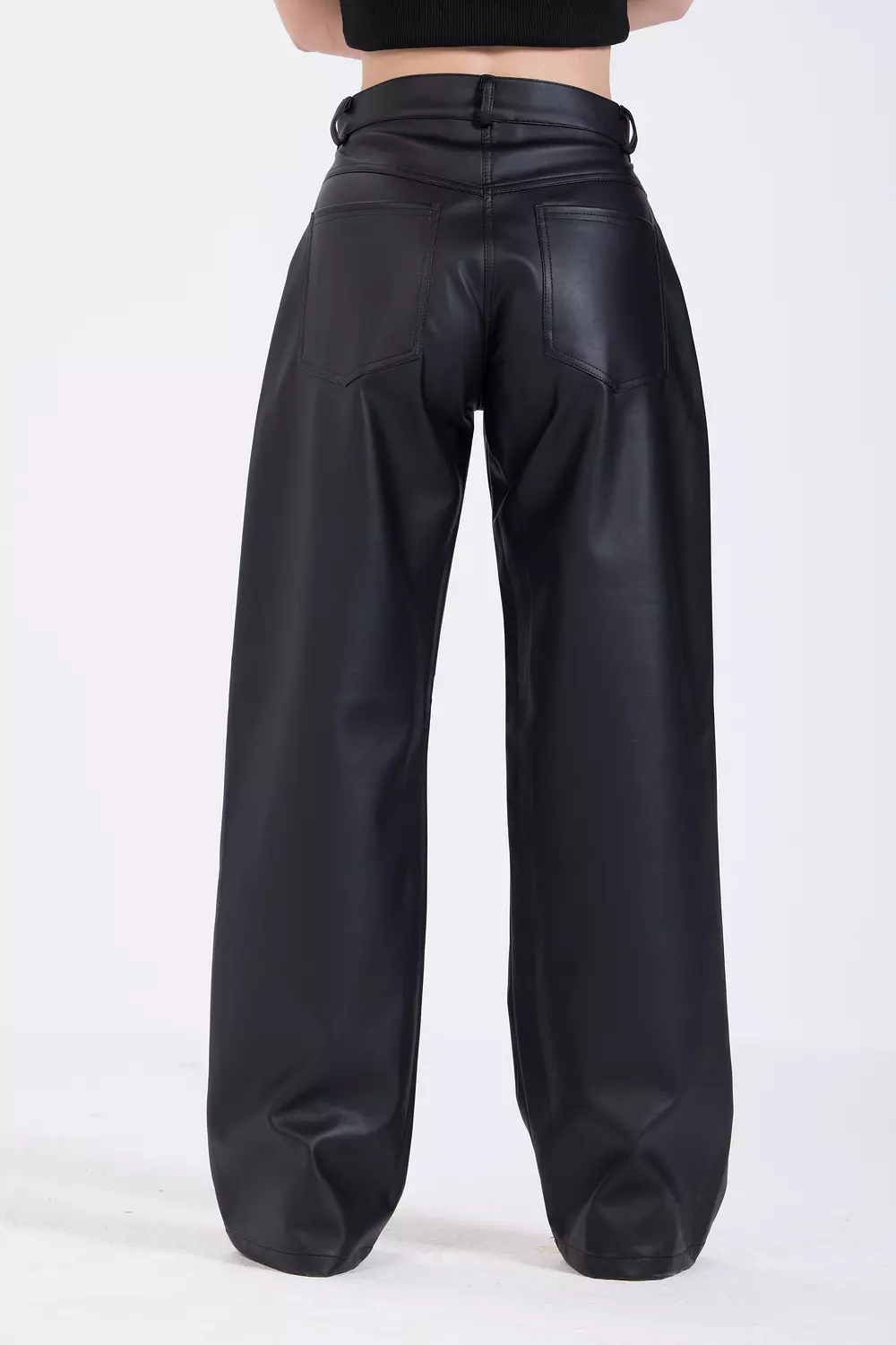 Black Leather Pants  3