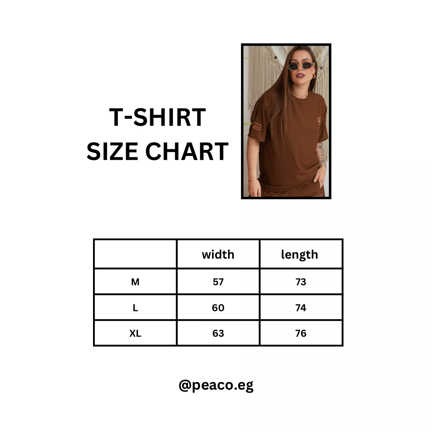 Brown unisex t-shirt  3