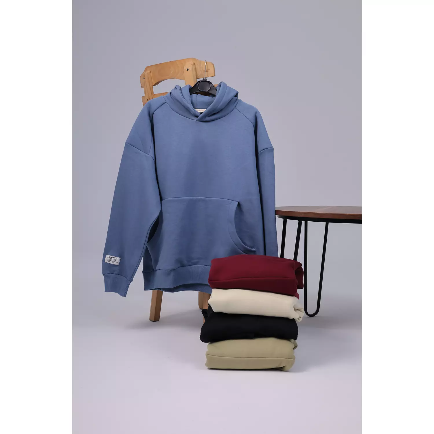 Wide Shoulder Hoodie 5