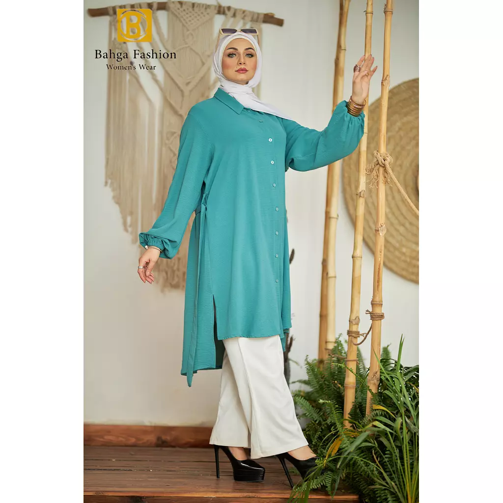 CEY Blouse with belt.. code 8070