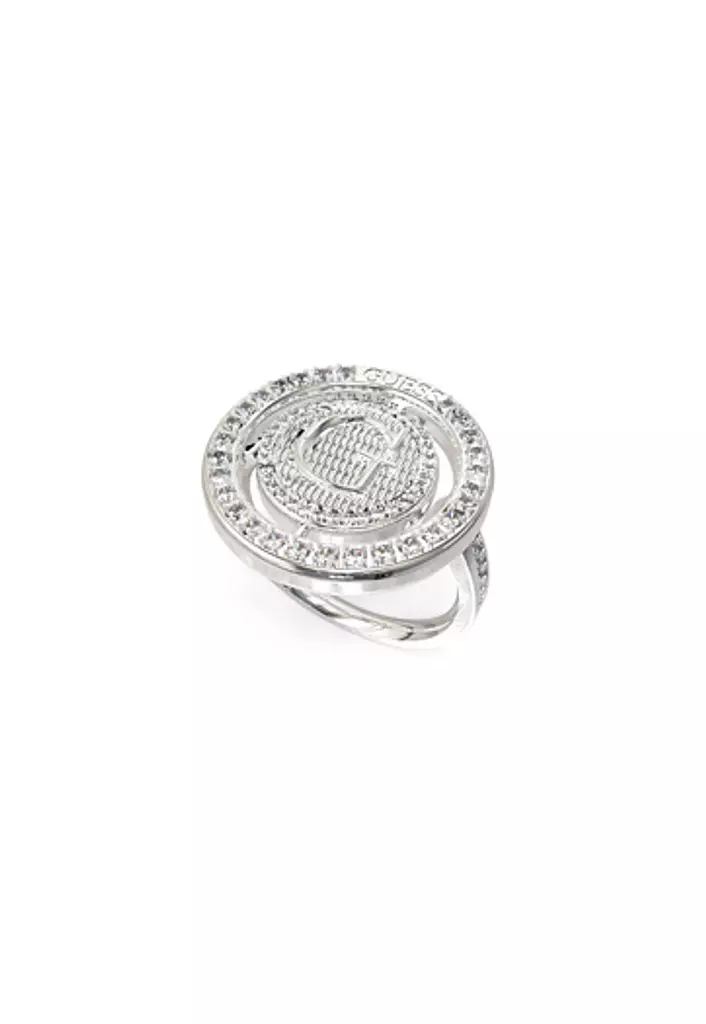 Guess Jewelry - Ladies Ring JUBR02256JWRH54 silver Color