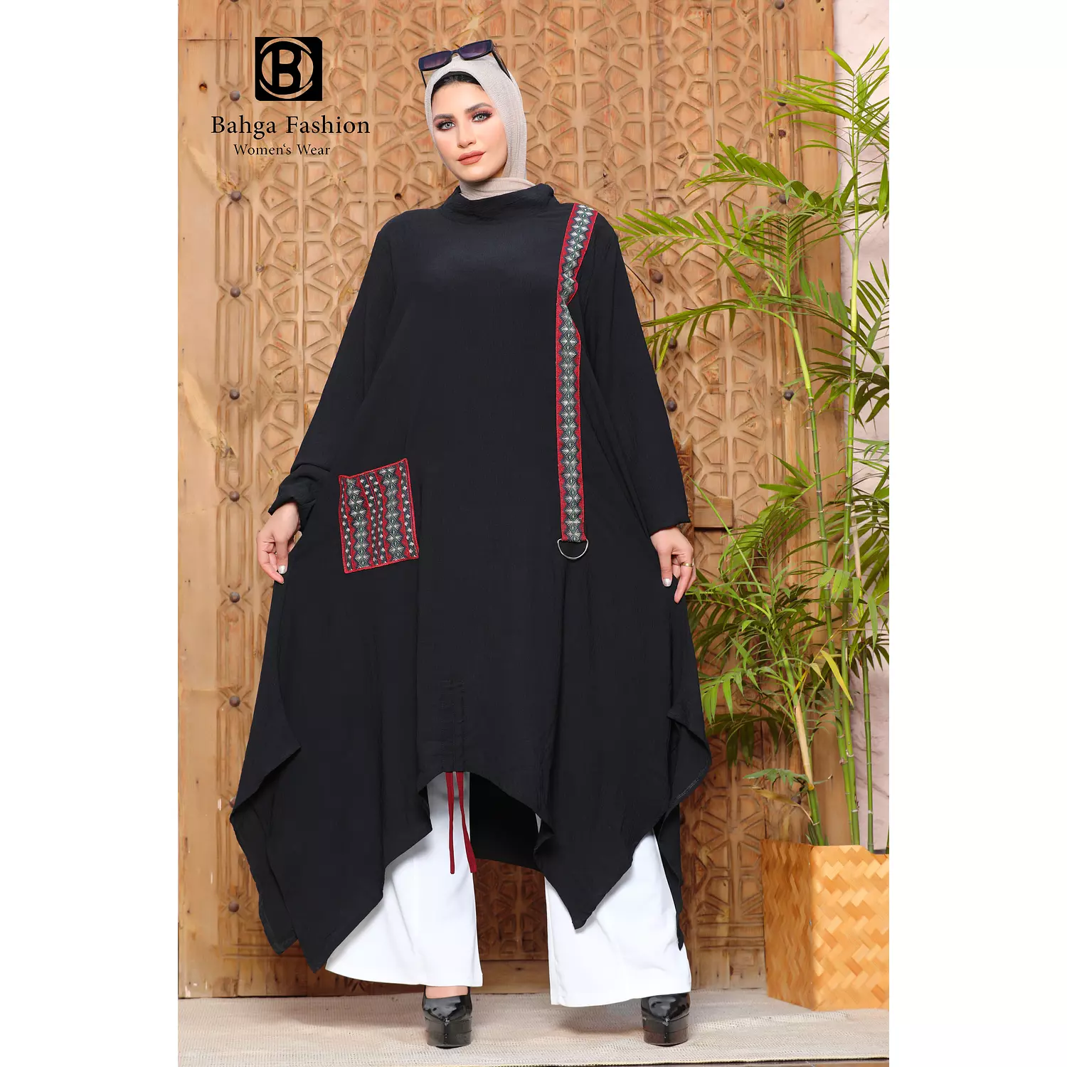 Cey tunic with one embroidery pocket..code 8095 1