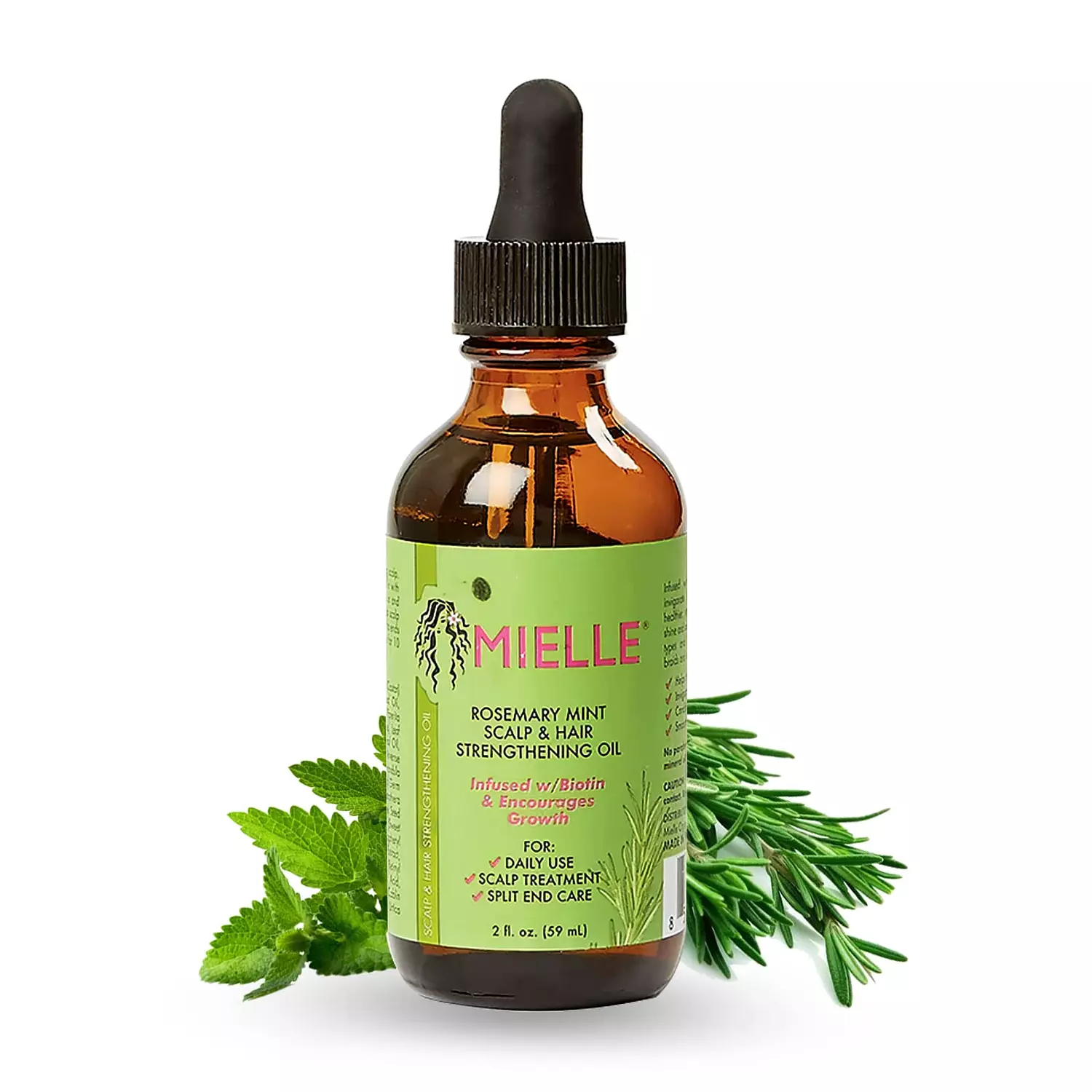 Mielle, Scalp & Hair Strengthening Oil, Rosemary Mint hover image