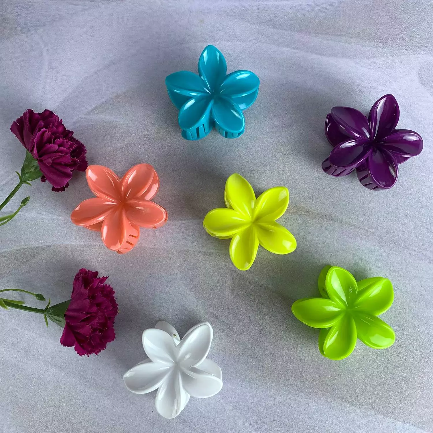 Flower hair clip 2