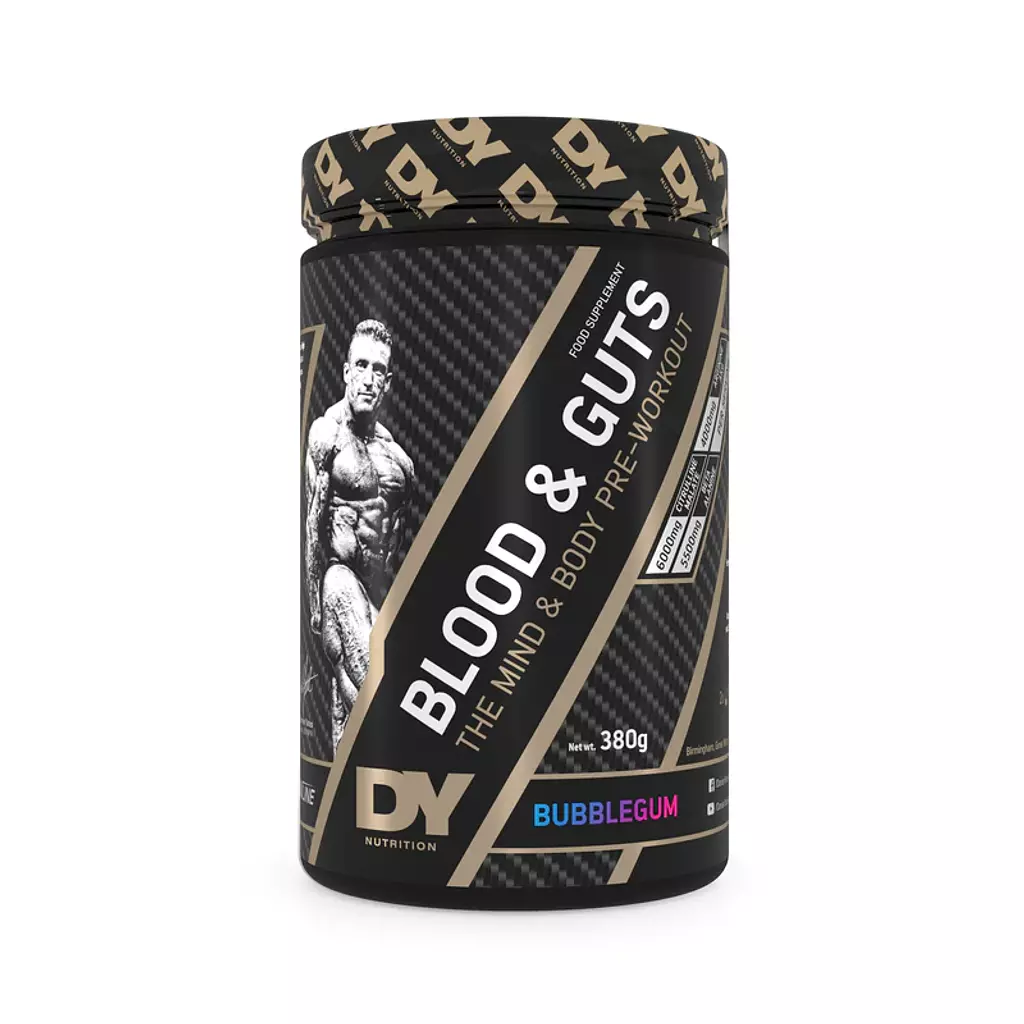 DY Blood & Guts PreWorkout 380g 20 Servings