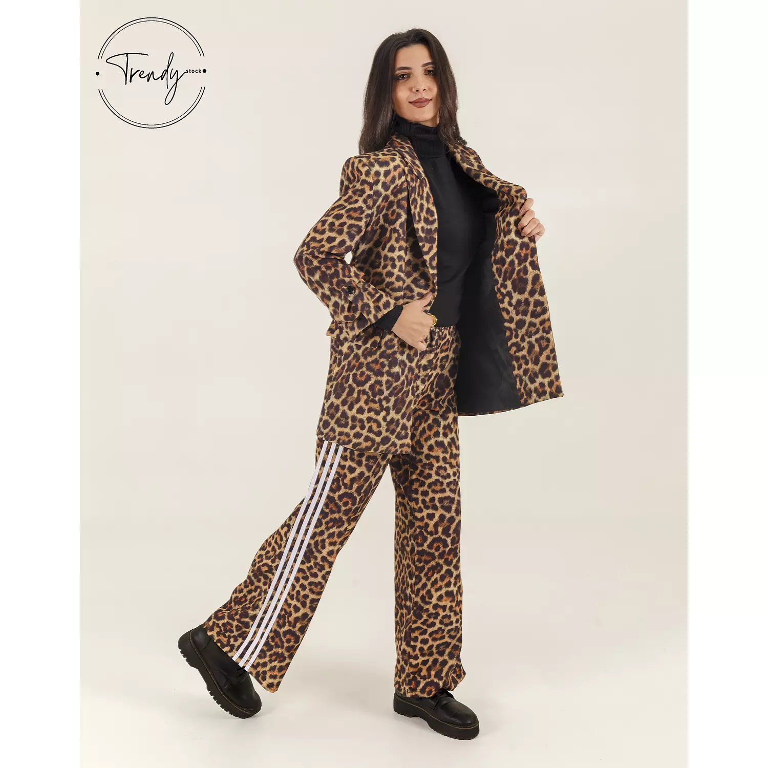 Lepard Print Blazer hover image