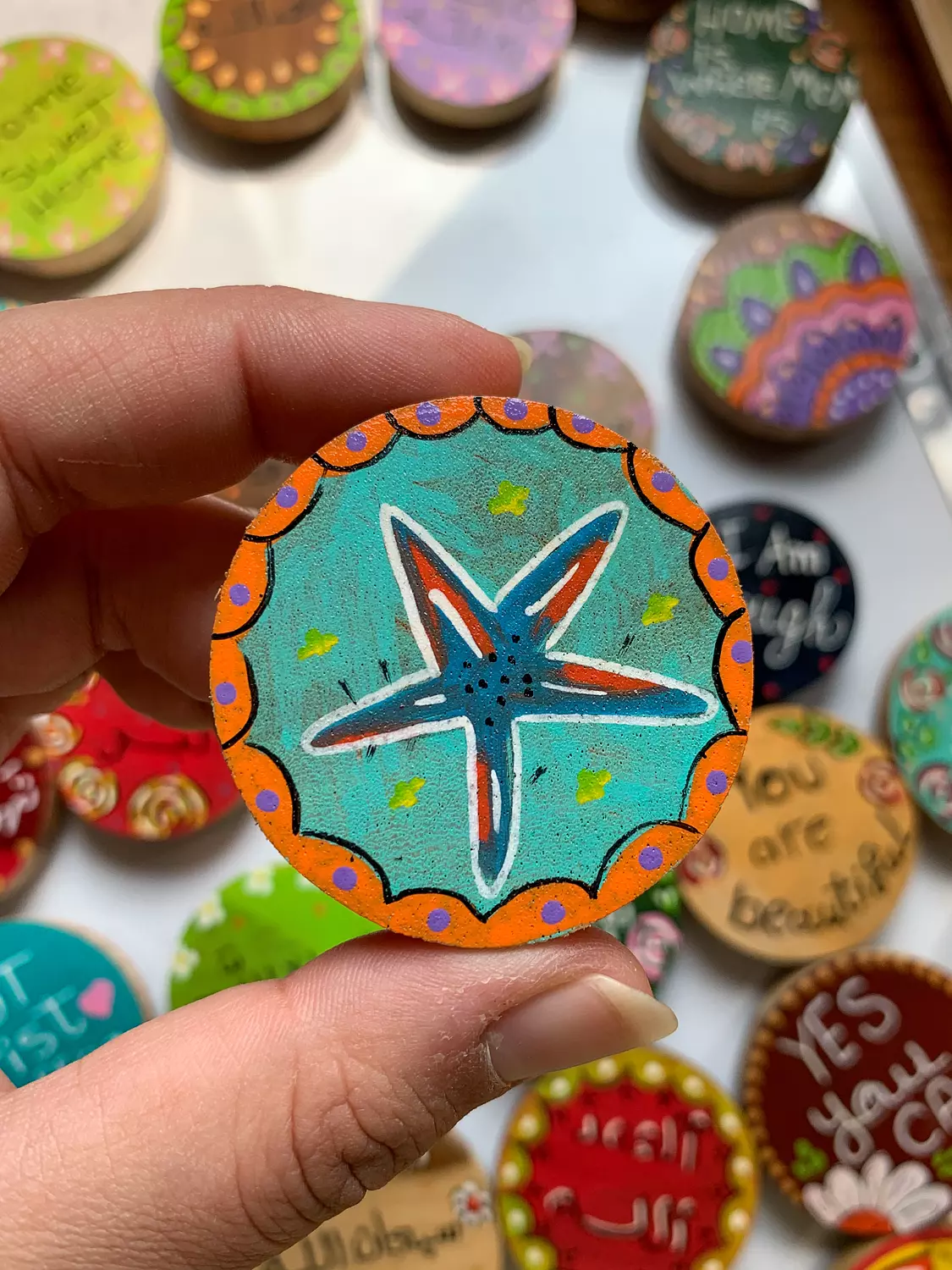 Beach Star Magnet ( By Order )  hover image